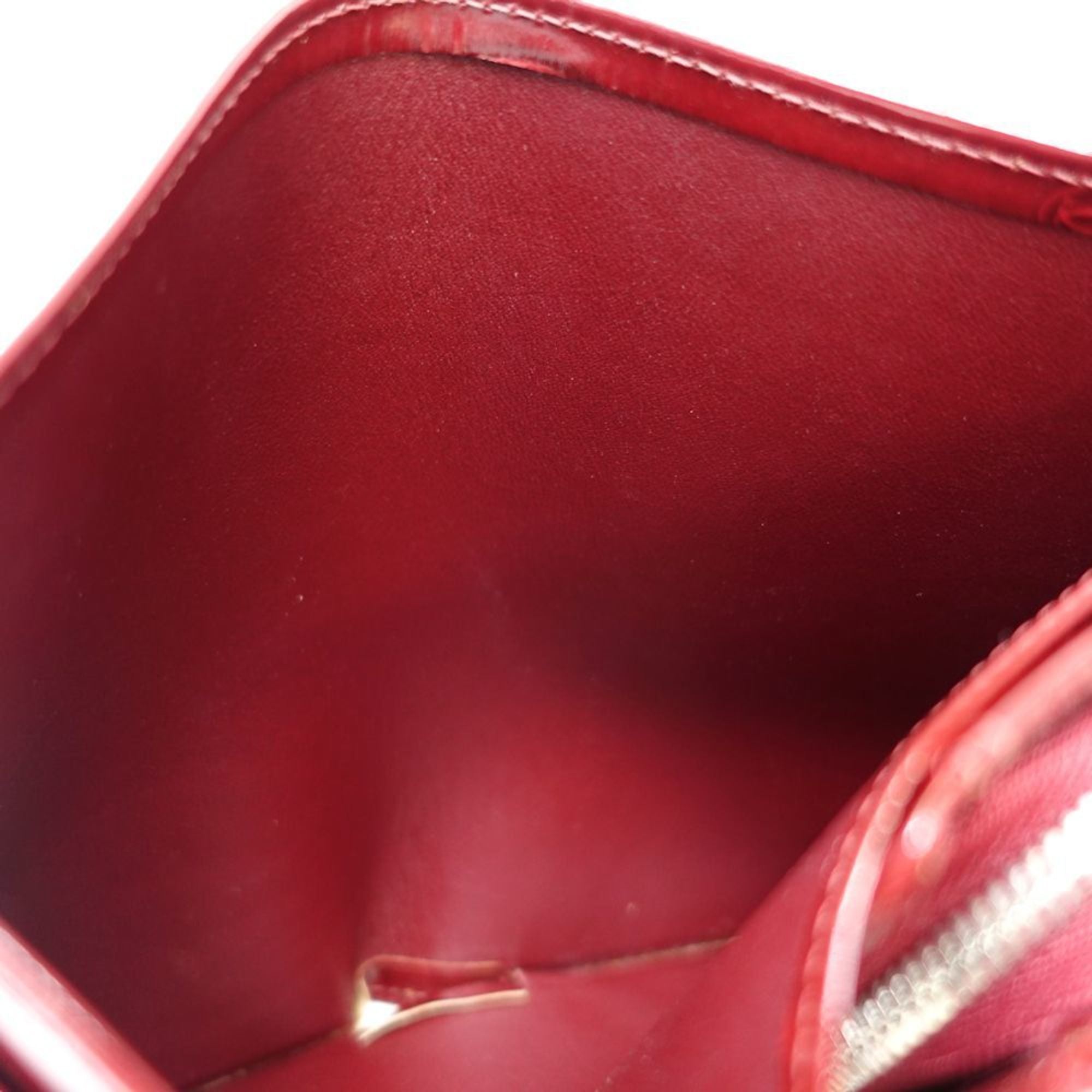 Cartier Bordeaux Patent Leather Wallet (Bi-Fold) (Pre-Owned)