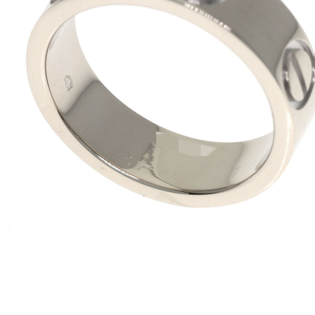 Cartier White Gold White Gold (18K) Band Ring (Pre-Owned)