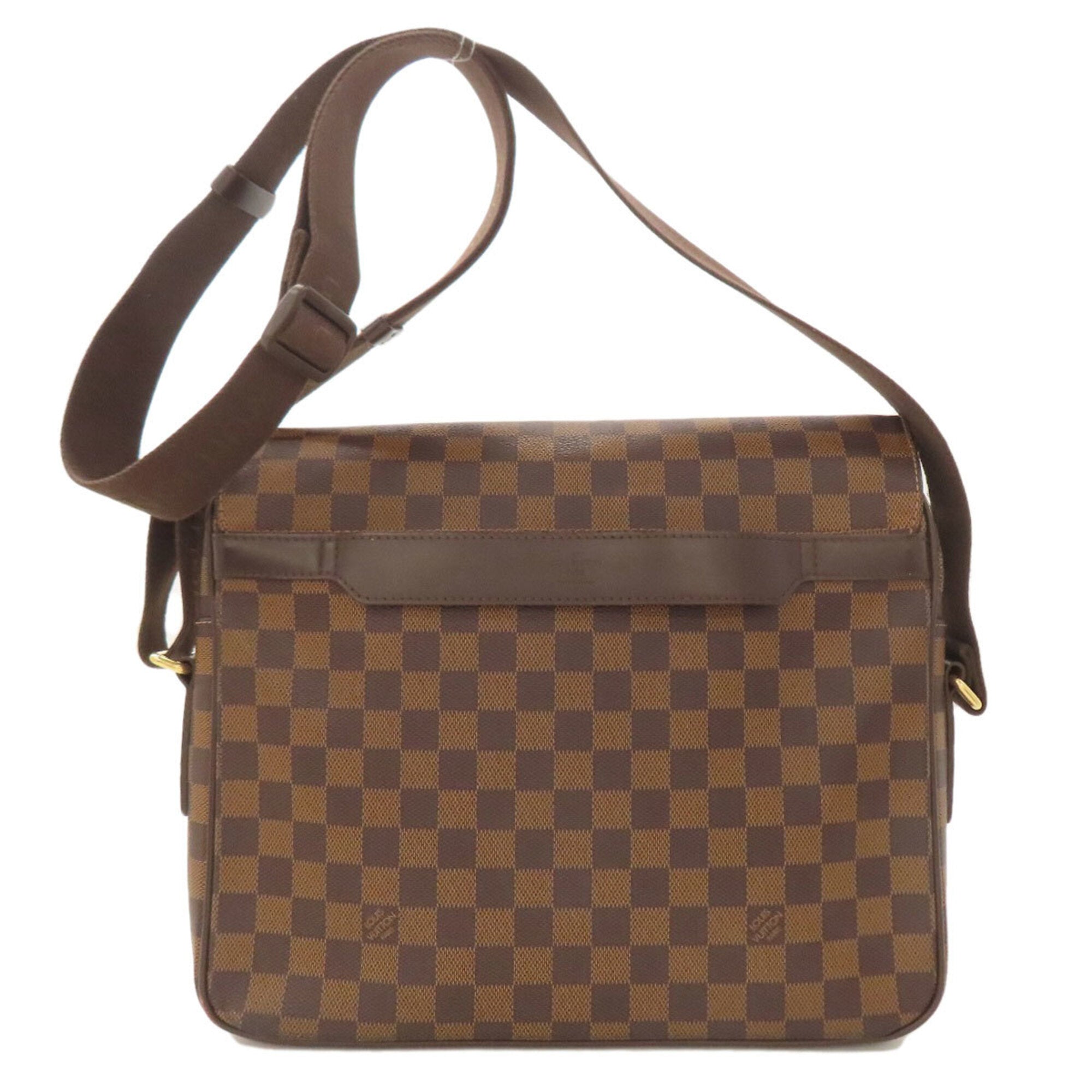 Louis Vuitton Damier Canvas Ebene Damier Canvas Shoulder Bag (Pre-Owned)