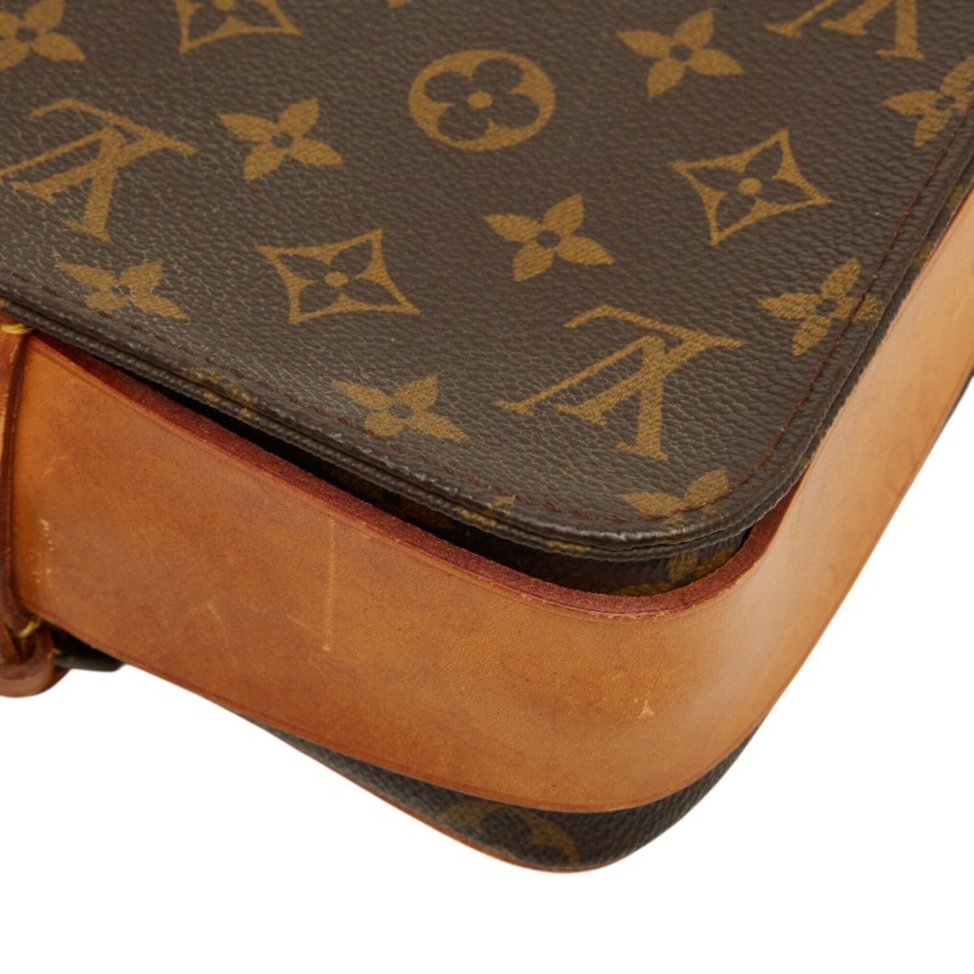 Louis Vuitton Monogram Brown Pvc Leather Shoulder Bag (Pre-Owned)