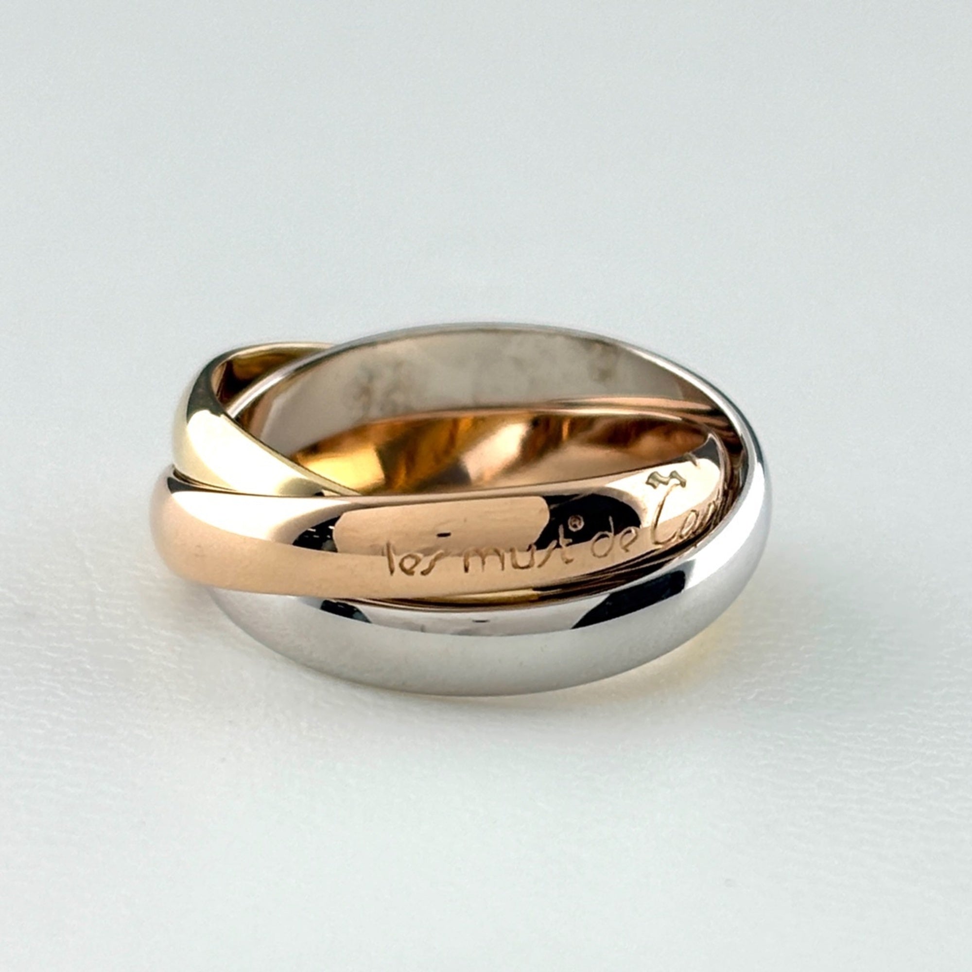Cartier Yellow Gold (18K) Pink Gold (18K) White Gold (18K) Band Ring (Pre-Owned)