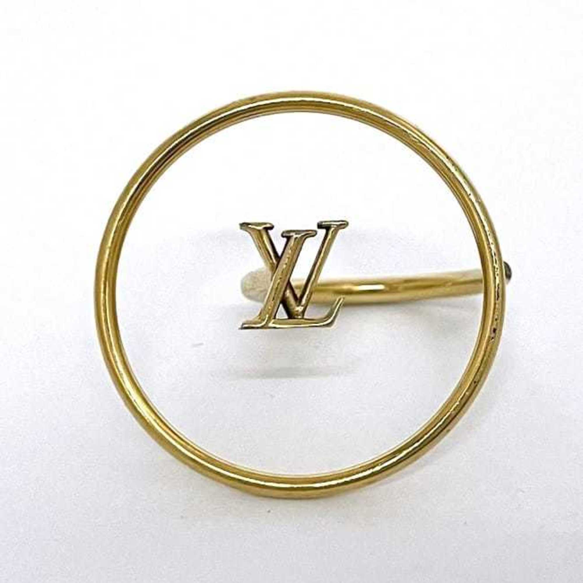 Louis Vuitton Gold Plating Band Ring (Pre-Owned)