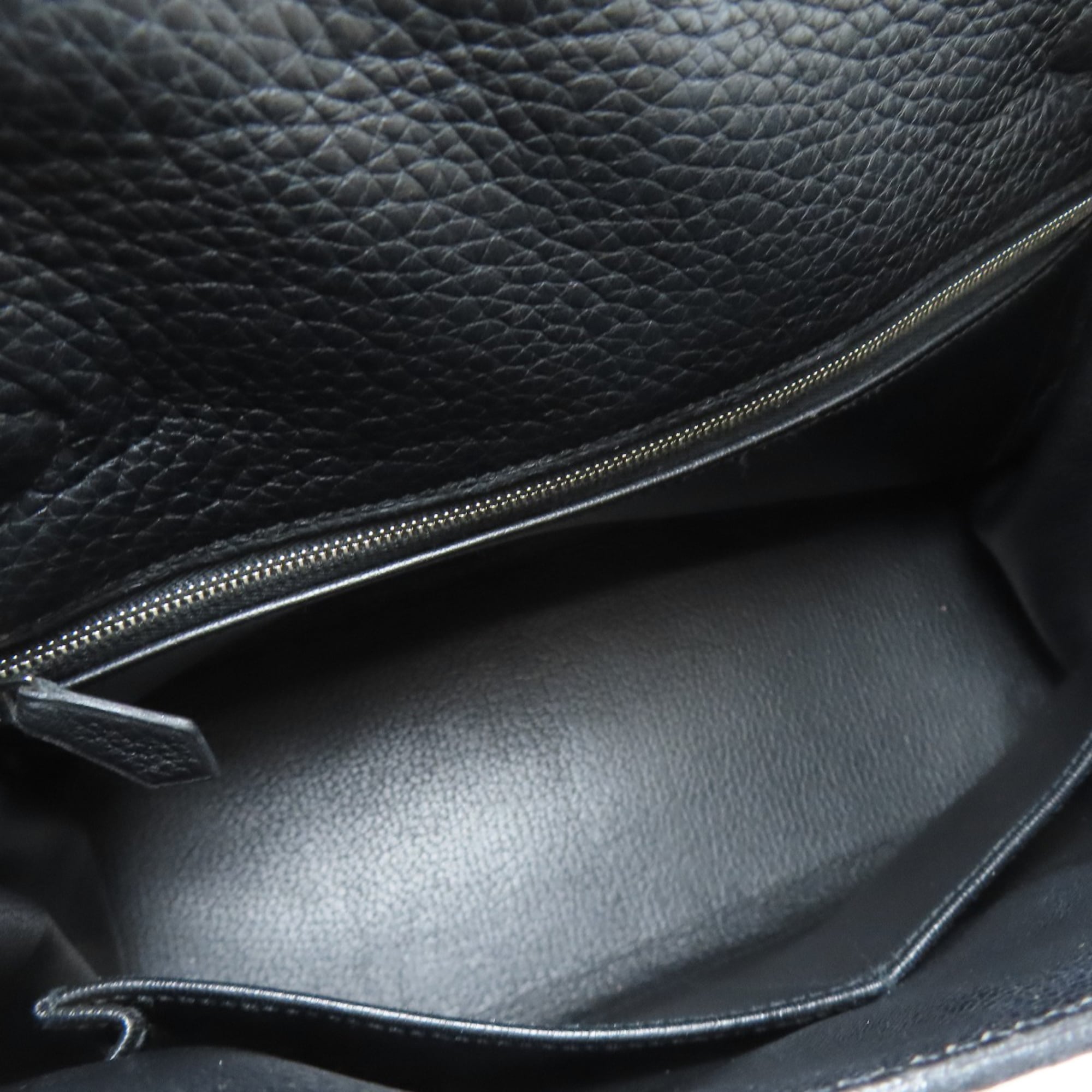 Hermes Kelly Black Handbag (Pre-Owned)