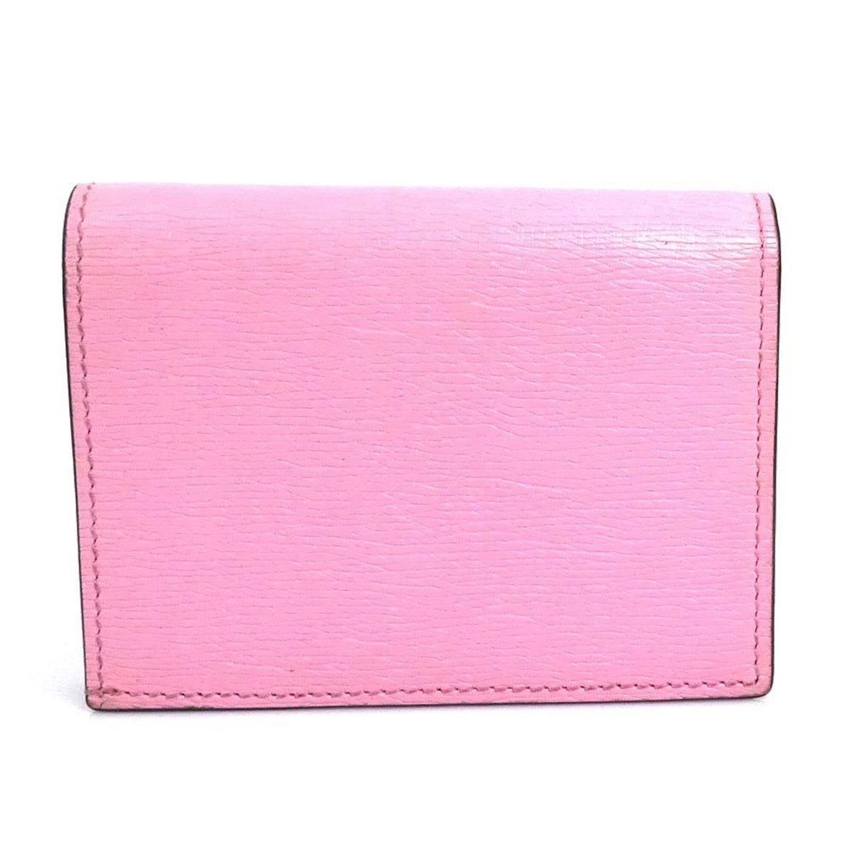 Gucci Pink Leather Wallet (Bi-Fold) (Pre-Owned)
