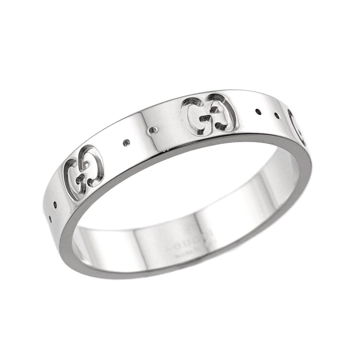 Gucci White Gold (18K) Band Ring (Pre-Owned)