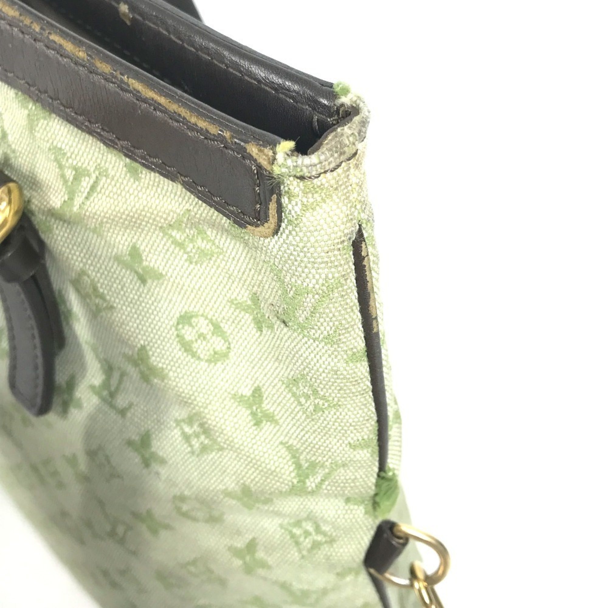 Louis Vuitton Galle Khaki Monogram Monogram Mini Handbag Shoulder Bag Tote Bag (Pre-Owned)