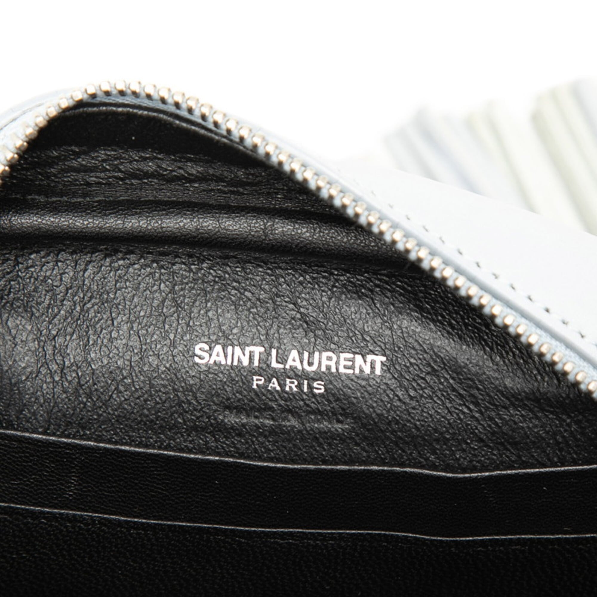 Saint Laurent Blue Leather Shoulder Bag (Pre-Owned)