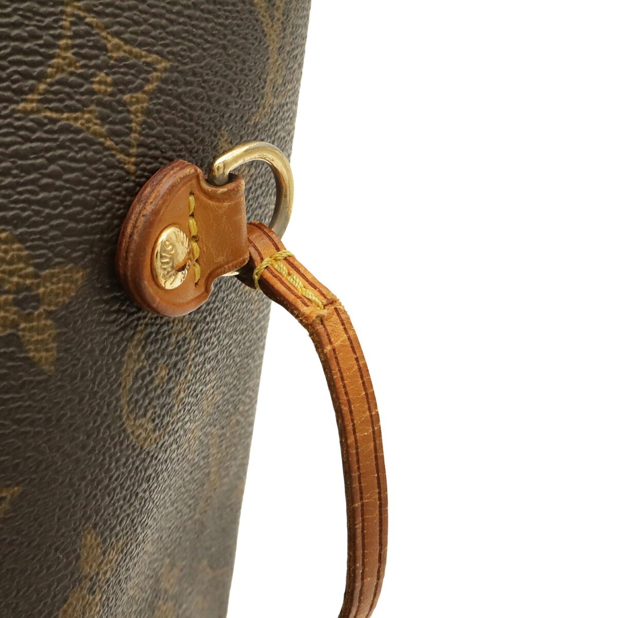 Louis Vuitton Brown Monogram Canvas Pvc Coated Canvas Shoulder Bag Tote Bag (Pre-Owned)