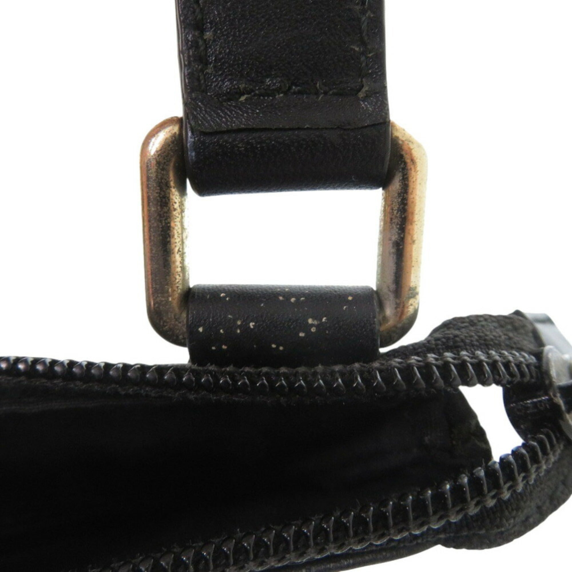 Gucci Black Suede Shoulder Bag (Pre-Owned)