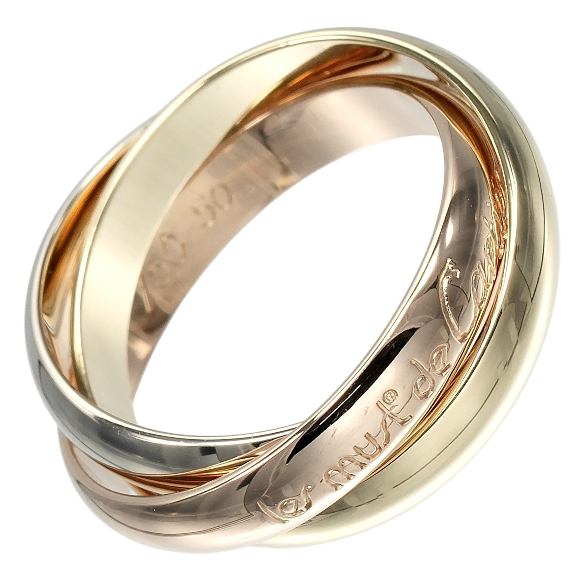 Cartier Yellow Gold (18K) Pink Gold (18K) White Gold (18K) Band Ring (Pre-Owned)
