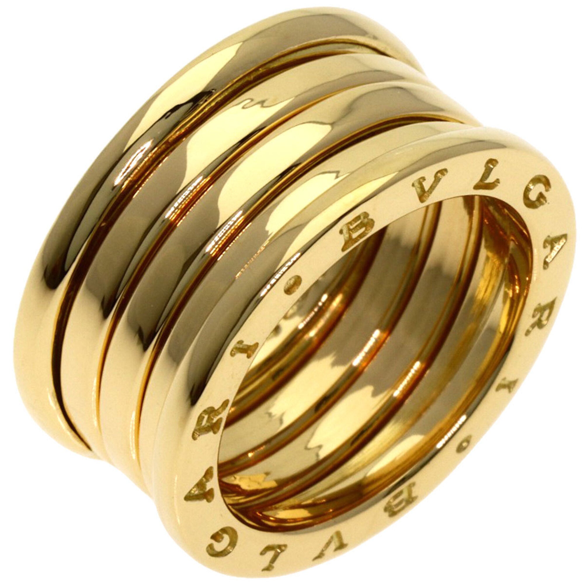 Bvlgari Yellow Gold Yellow Gold (18K) Band Ring (Pre-Owned)