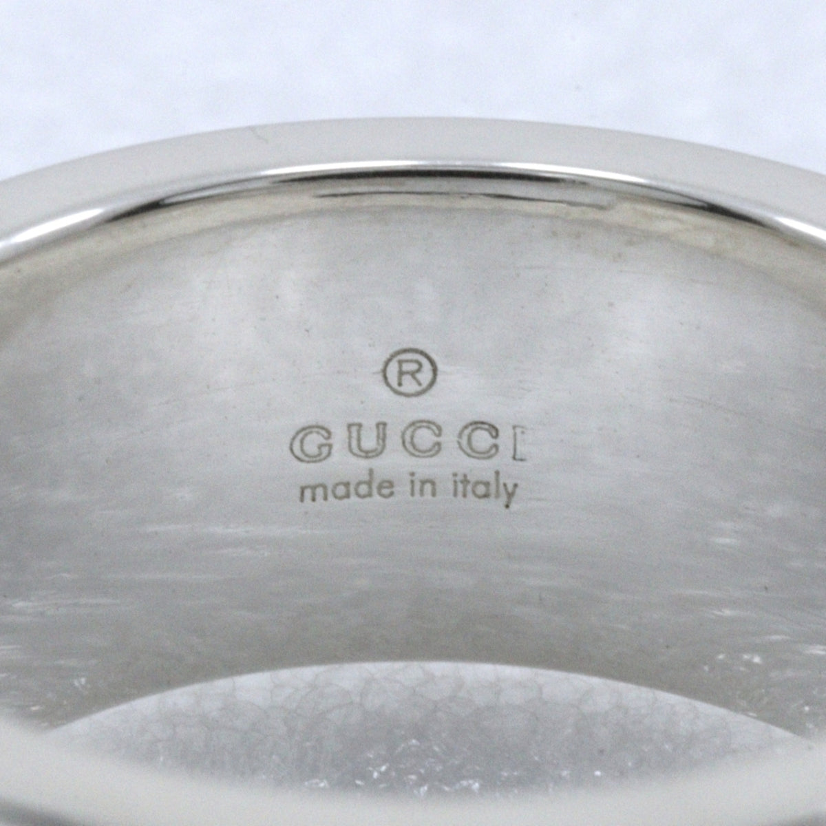 Gucci Silver 925 Band Ring (Pre-Owned)