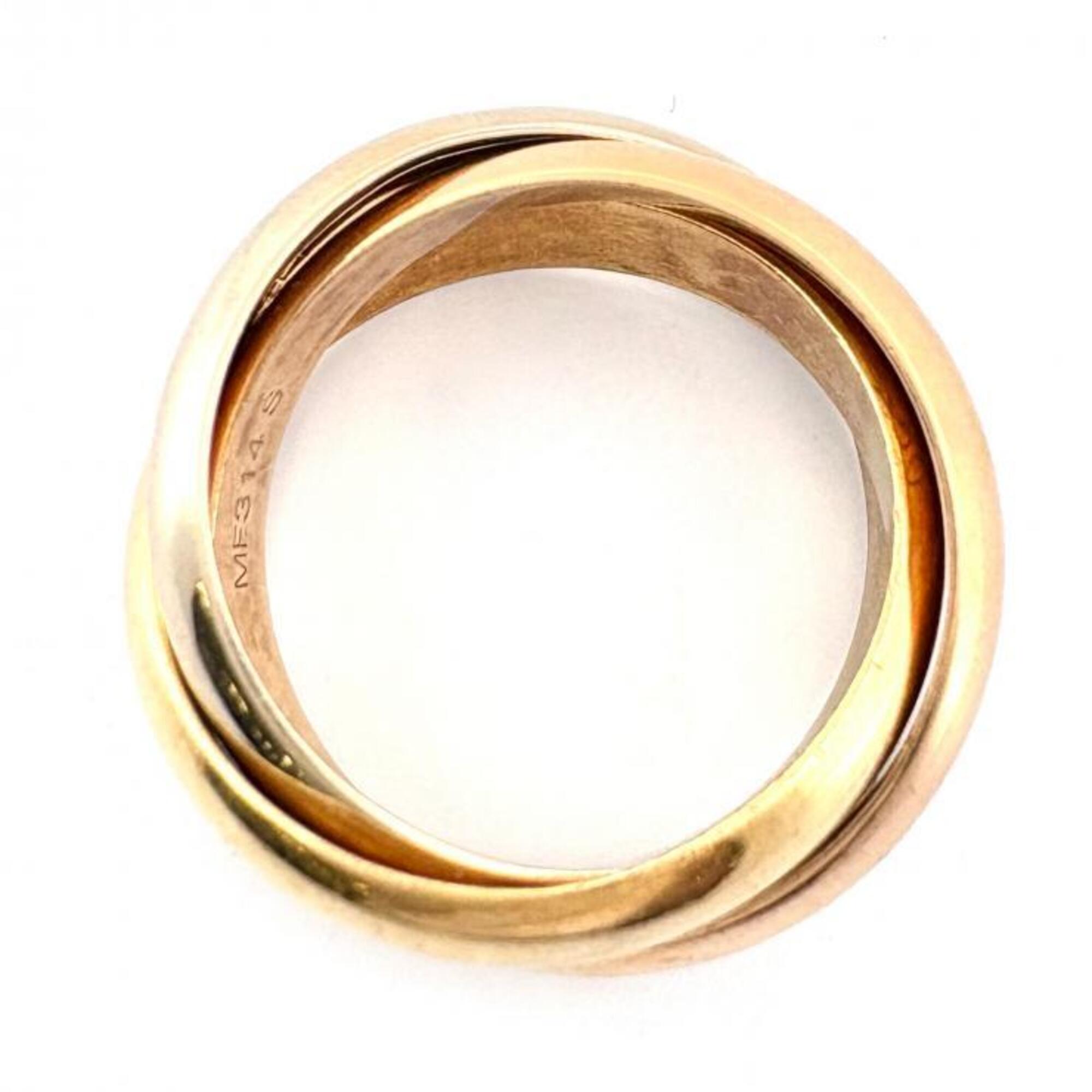 Cartier Pink Gold White Gold Yellow Gold Yellow Gold (18K) Pink Gold (18K) White Gold (18K) Band Ring (Pre-Owned)