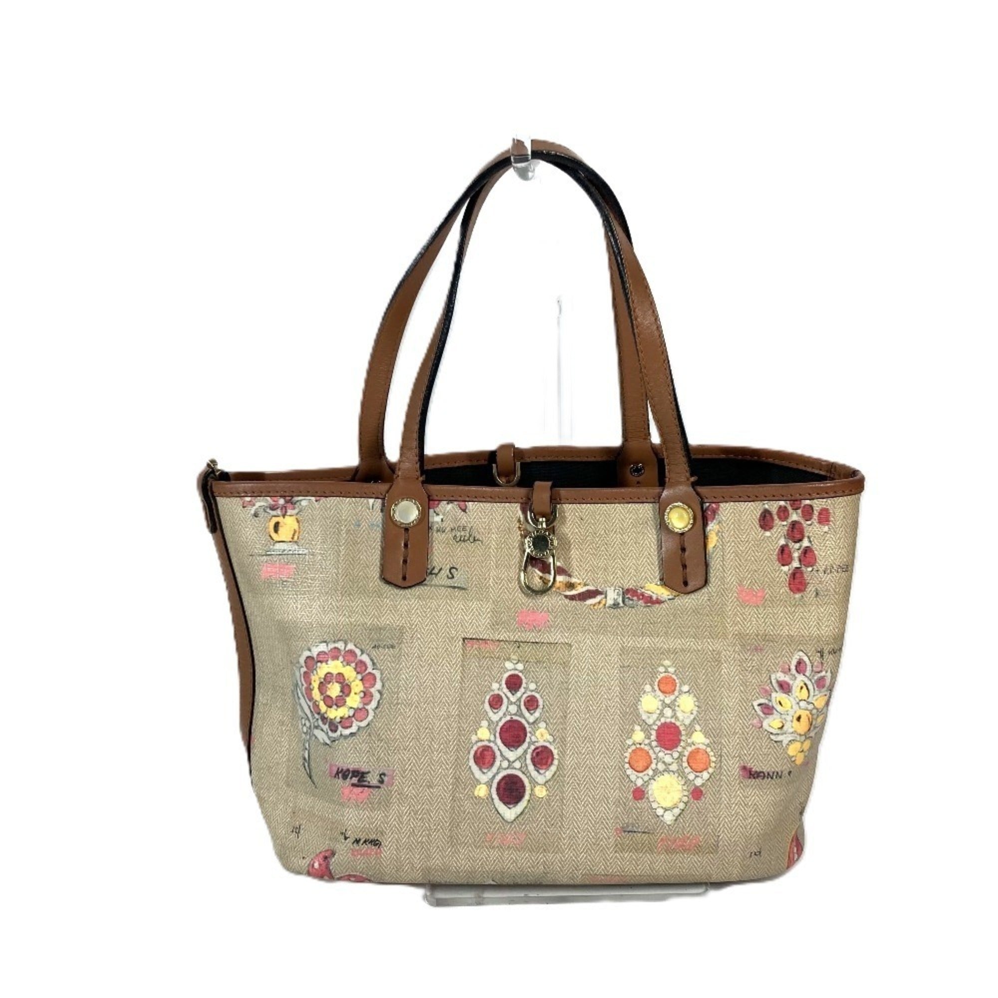 Bvlgari Multi-Color Leather Pvc Shoulder Bag Tote Bag (Pre-Owned)