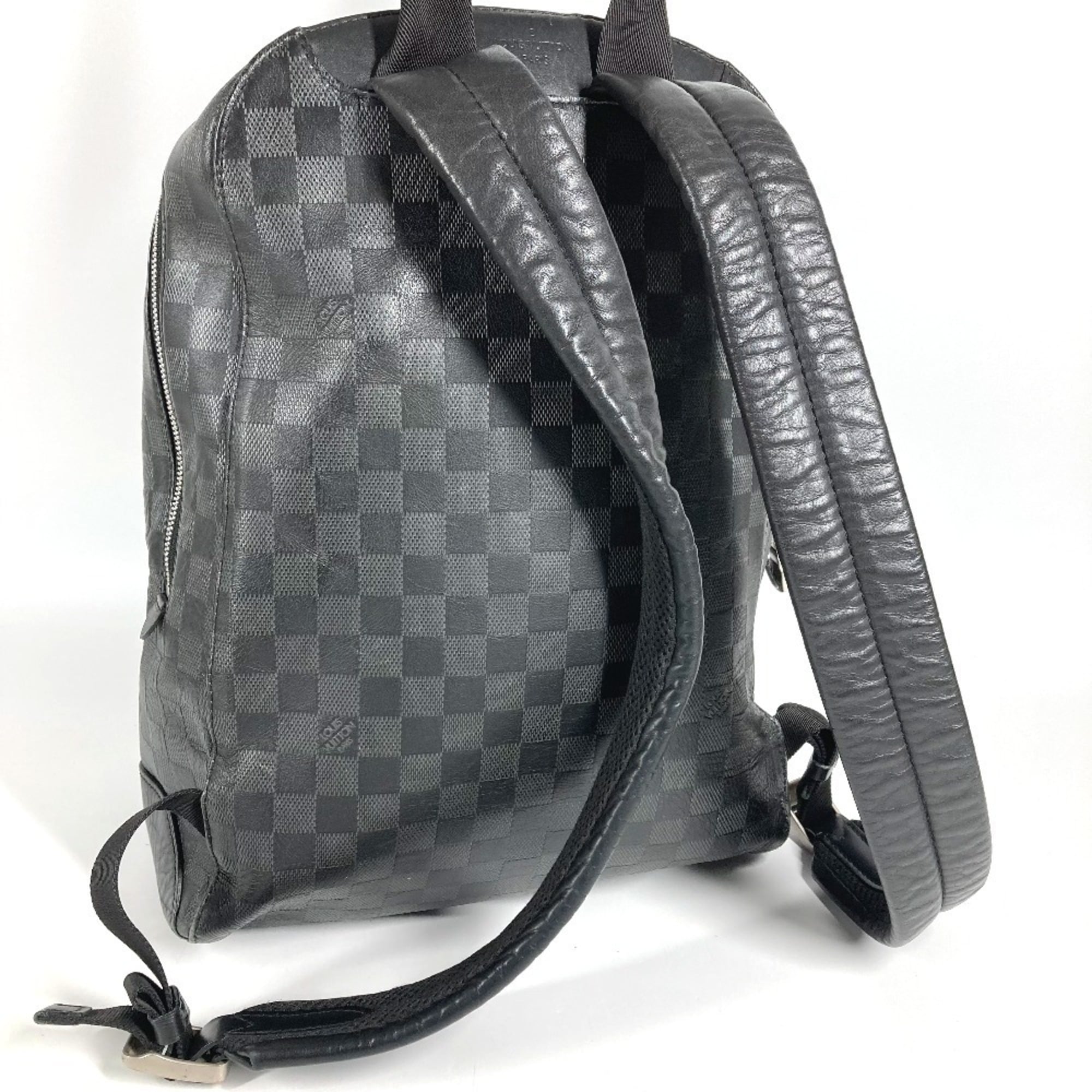 Louis Vuitton Black Damier Infini Leather Backpack (Pre-Owned)