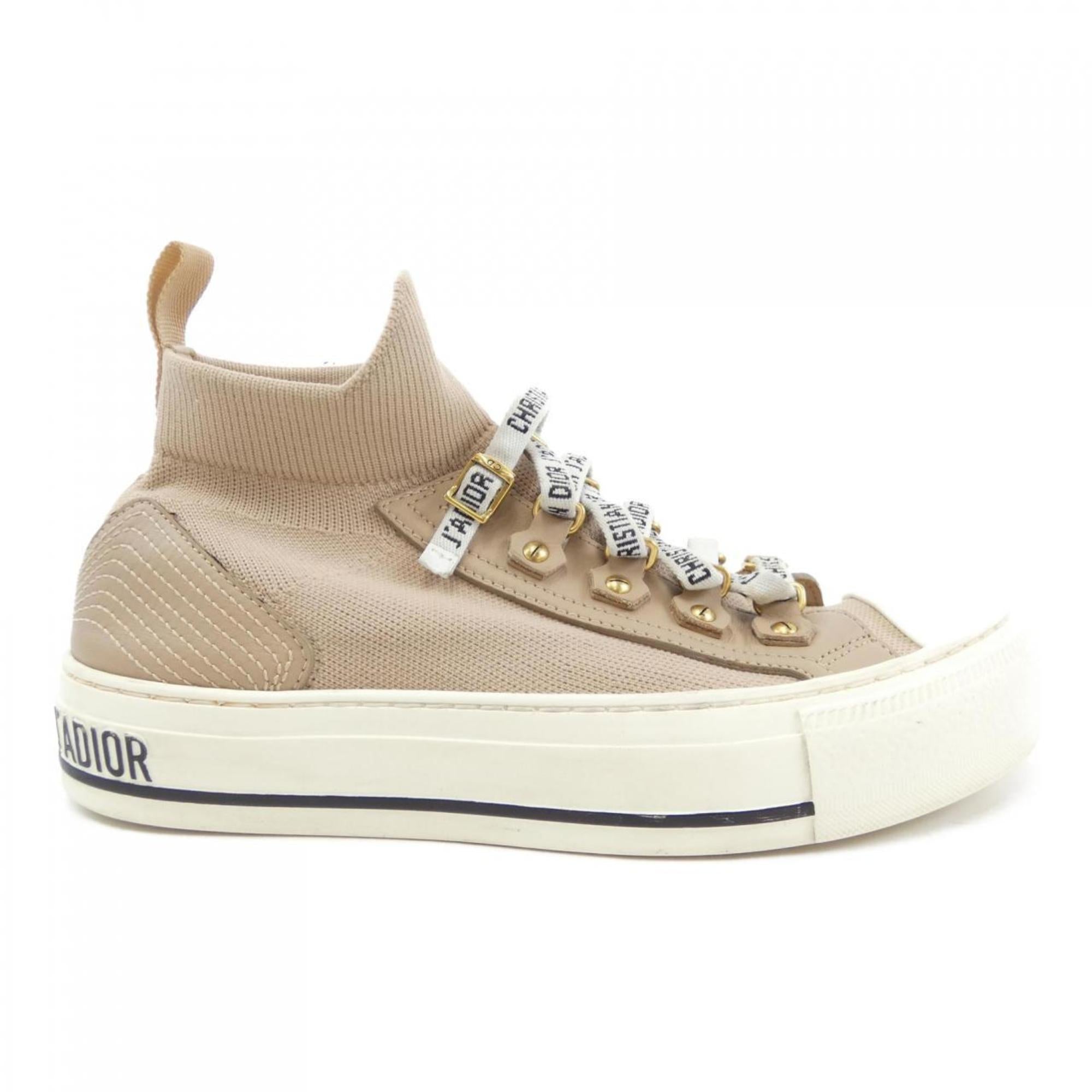 Christian Dior Beige White Sneakers (Pre-Owned)