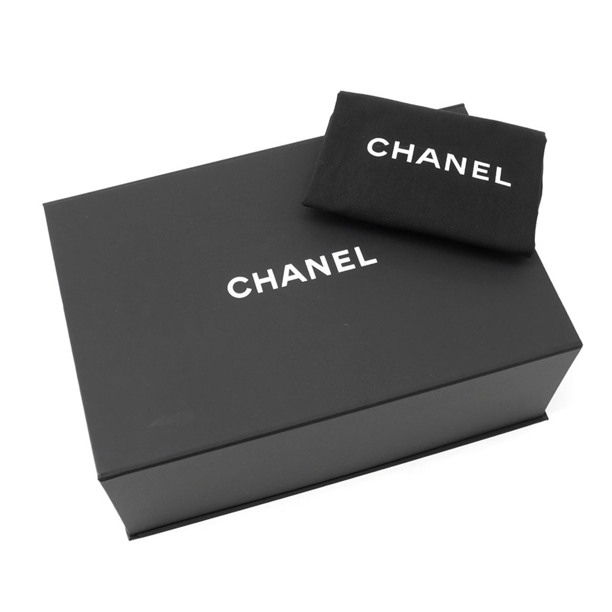 Chanel Black Tweed Leather Tote Bag (Pre-Owned)