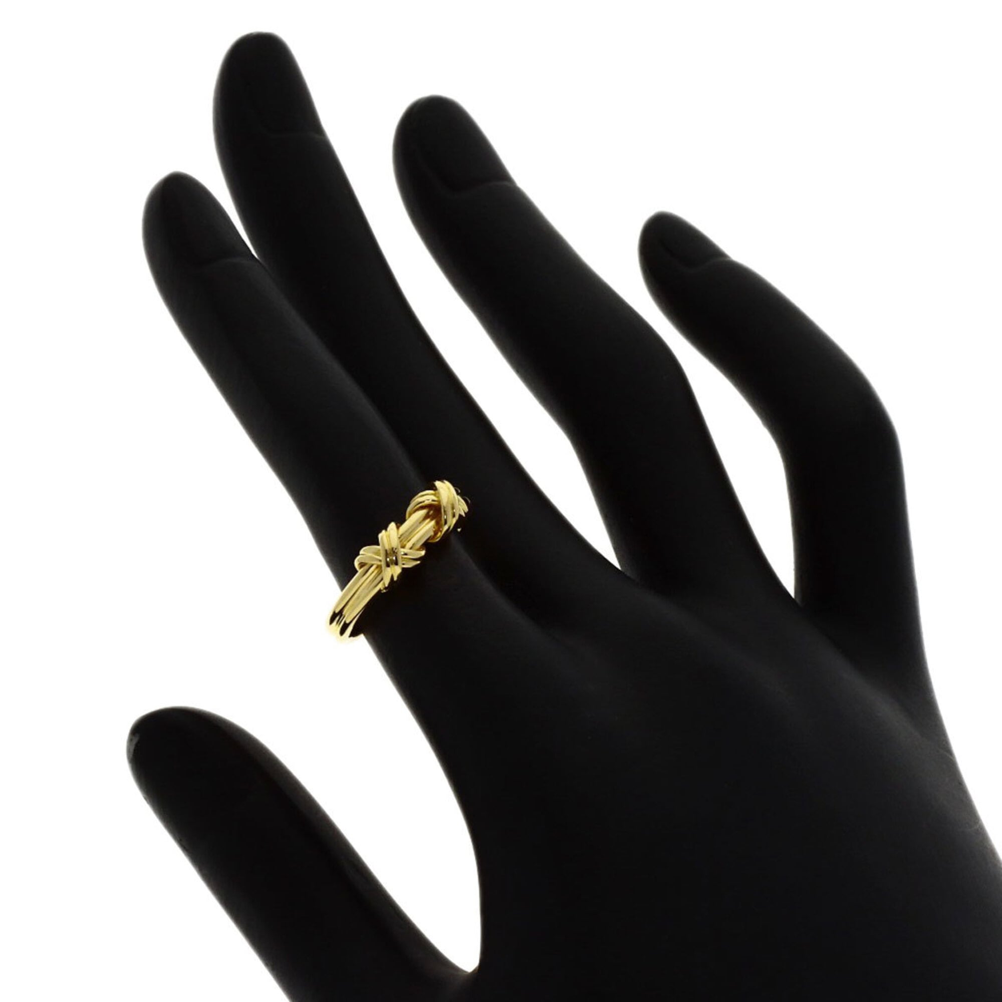 Tiffany Yellow Gold (18K) Band Ring (Pre-Owned)