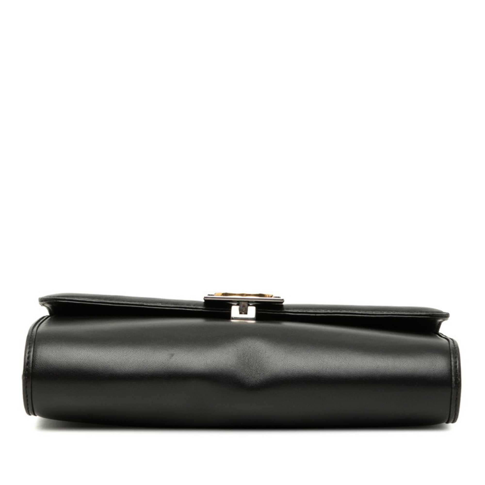 Gucci Black Leather Shoulder Bag (Pre-Owned)