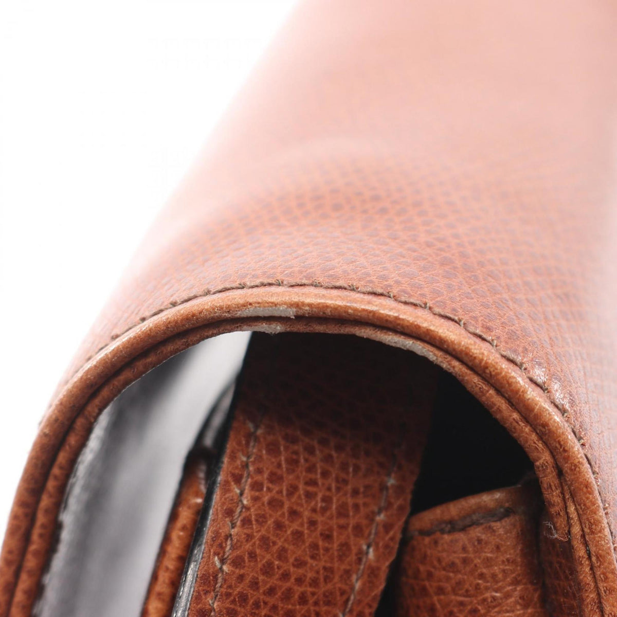 Salvatore Ferragamo Brown Leather Shoulder Bag (Pre-Owned)
