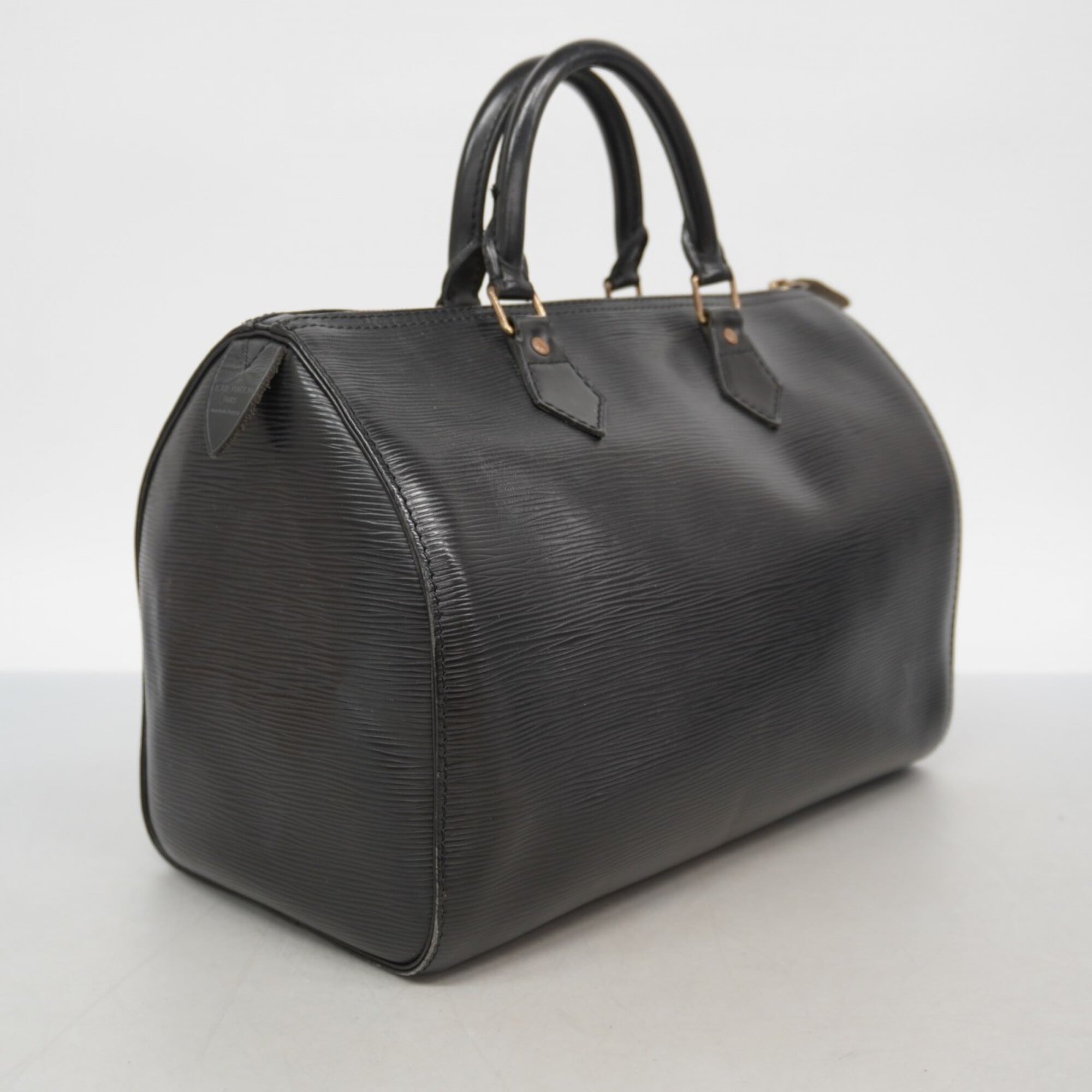 Louis Vuitton Noir Handbag (Pre-Owned)