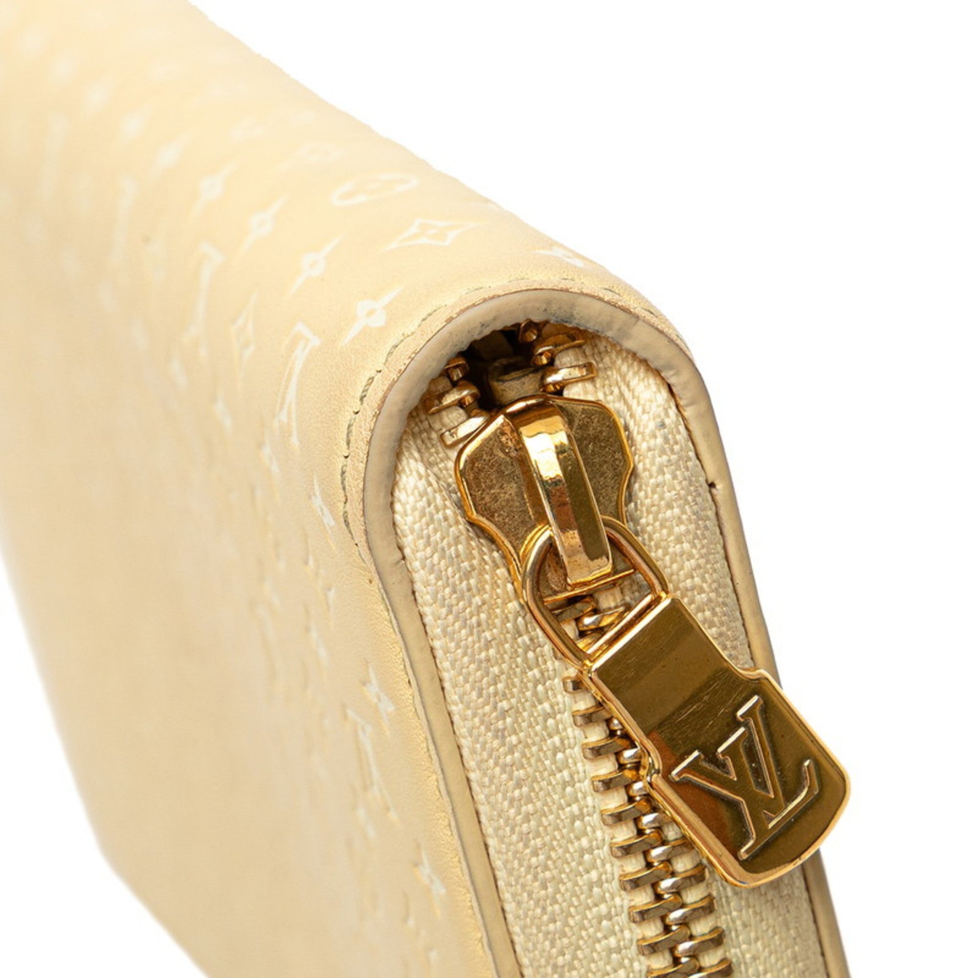 Louis Vuitton Yellow Leather Coin Purse/Coin Case (Pre-Owned)
