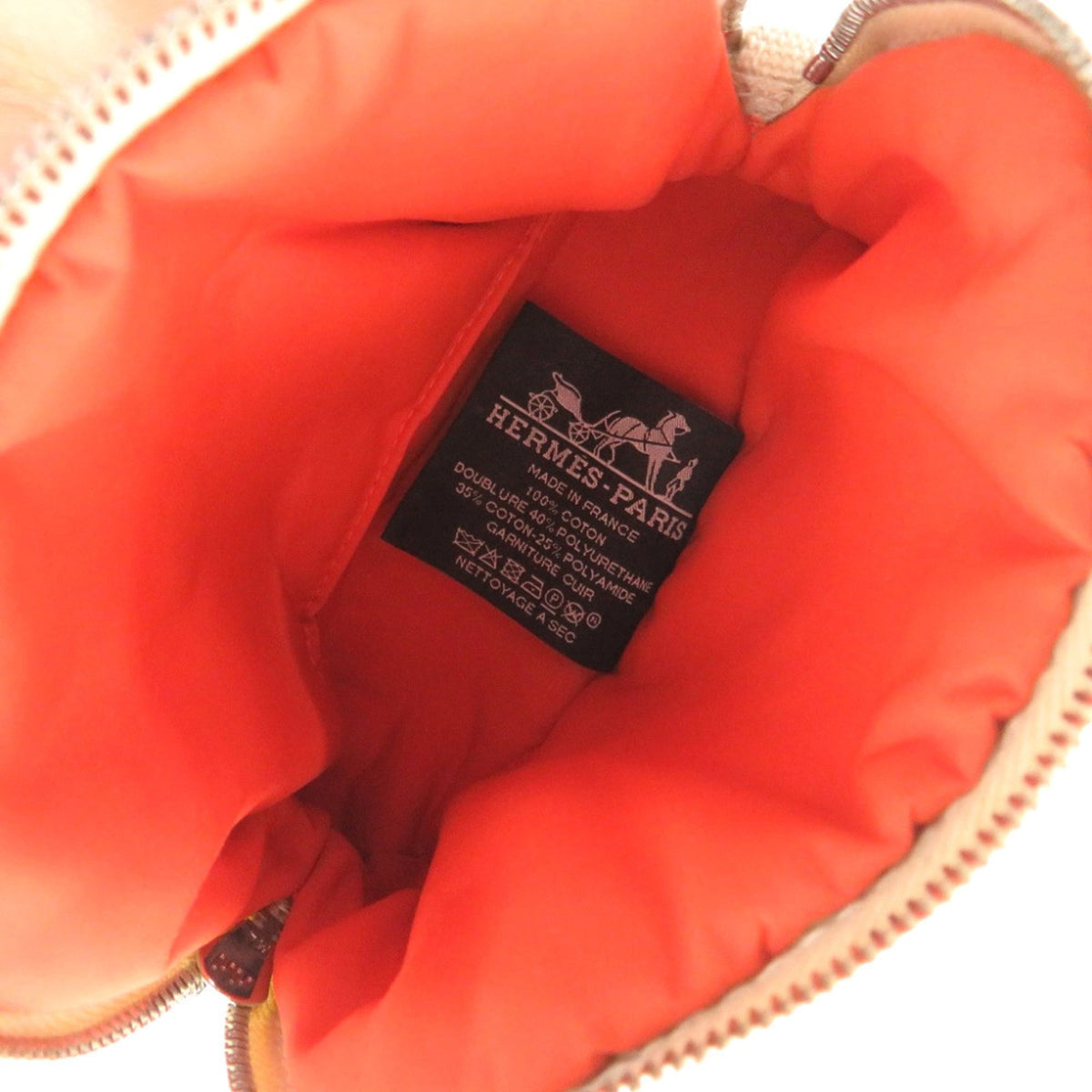 Hermes Natural Cotton Pouch (Pre-Owned)