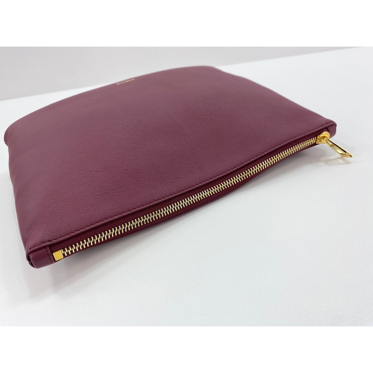 Loewe Wine Clutch Bag Pouch (Pre-Owned)