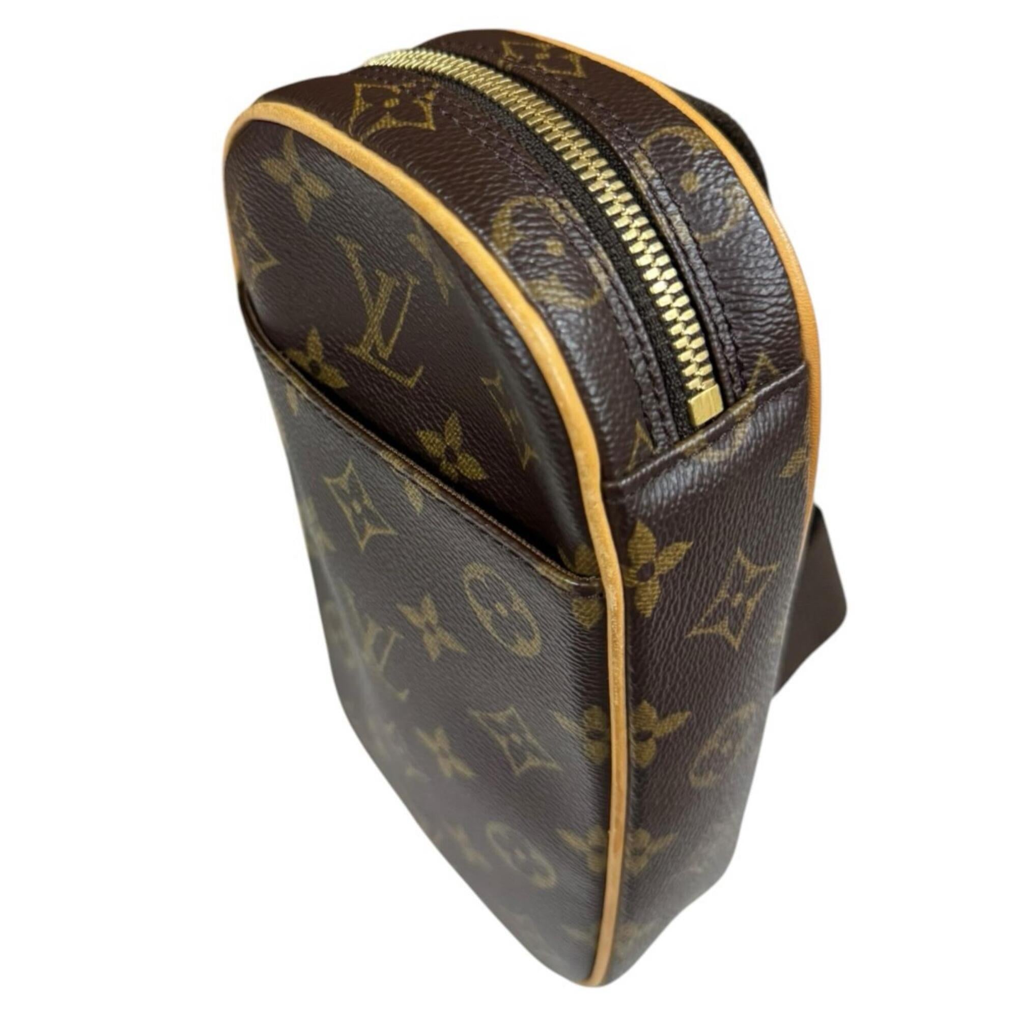 Louis Vuitton Monogram Brown Monogram Sling Bag (Pre-Owned)
