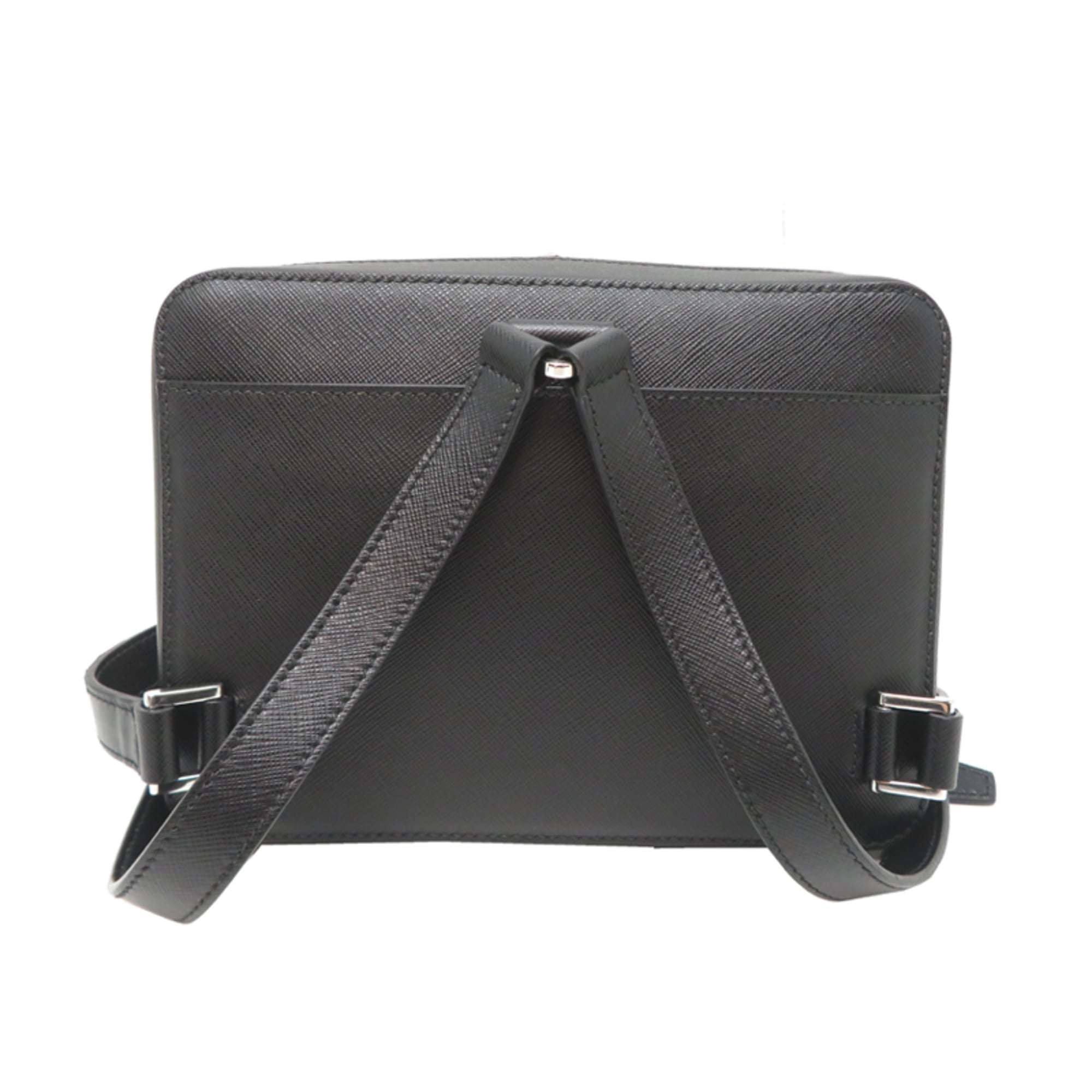 Prada Black Leather Backpack (Pre-Owned)