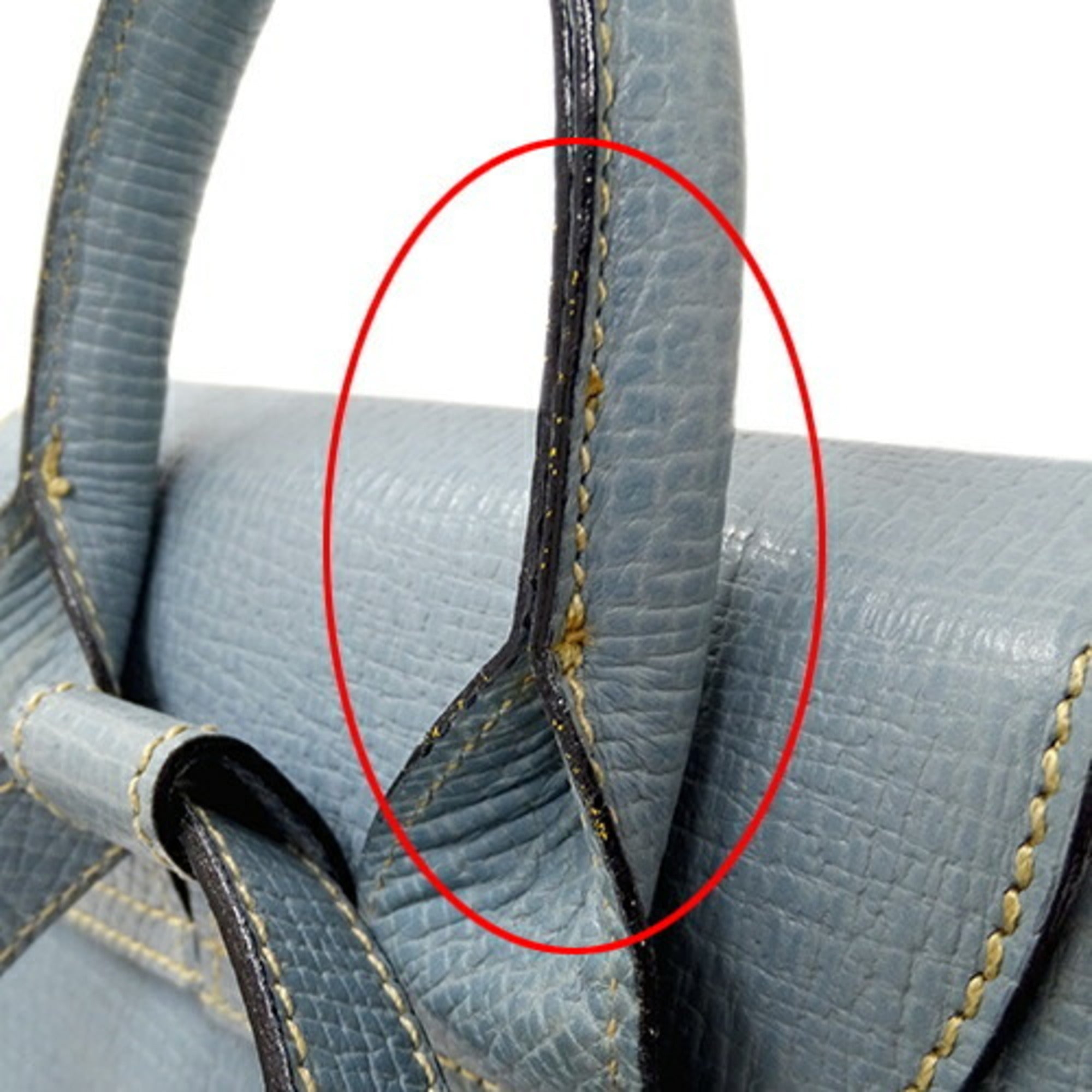 Loewe Light Blue Leather Backpack (Pre-Owned)