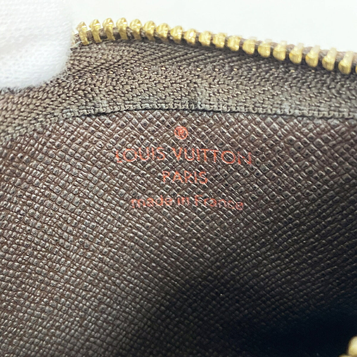 Louis Vuitton Ebene Coin Purse/Coin Case (Pre-Owned)