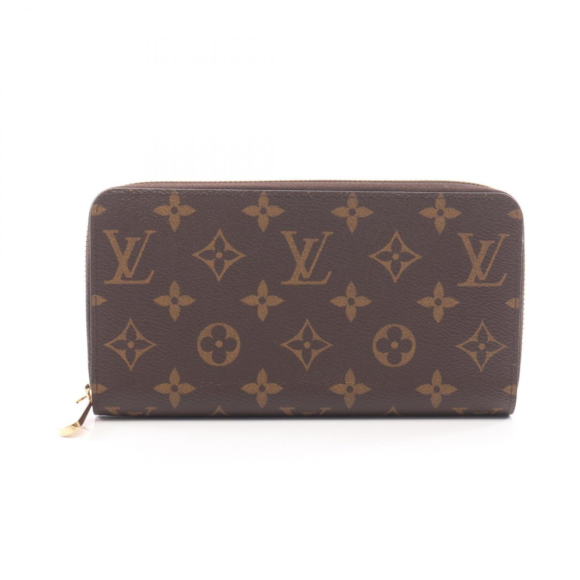 Louis Vuitton Brown Coquelicots Red Color Coated Canvas Pvc Long Wallet (Bi-Fold) (Pre-Owned)