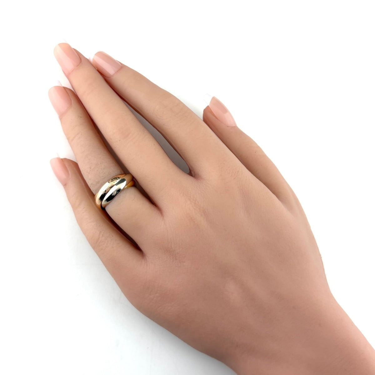 Cartier Yellow Gold (18K) Pink Gold (18K) White Gold (18K) Band Ring (Pre-Owned)