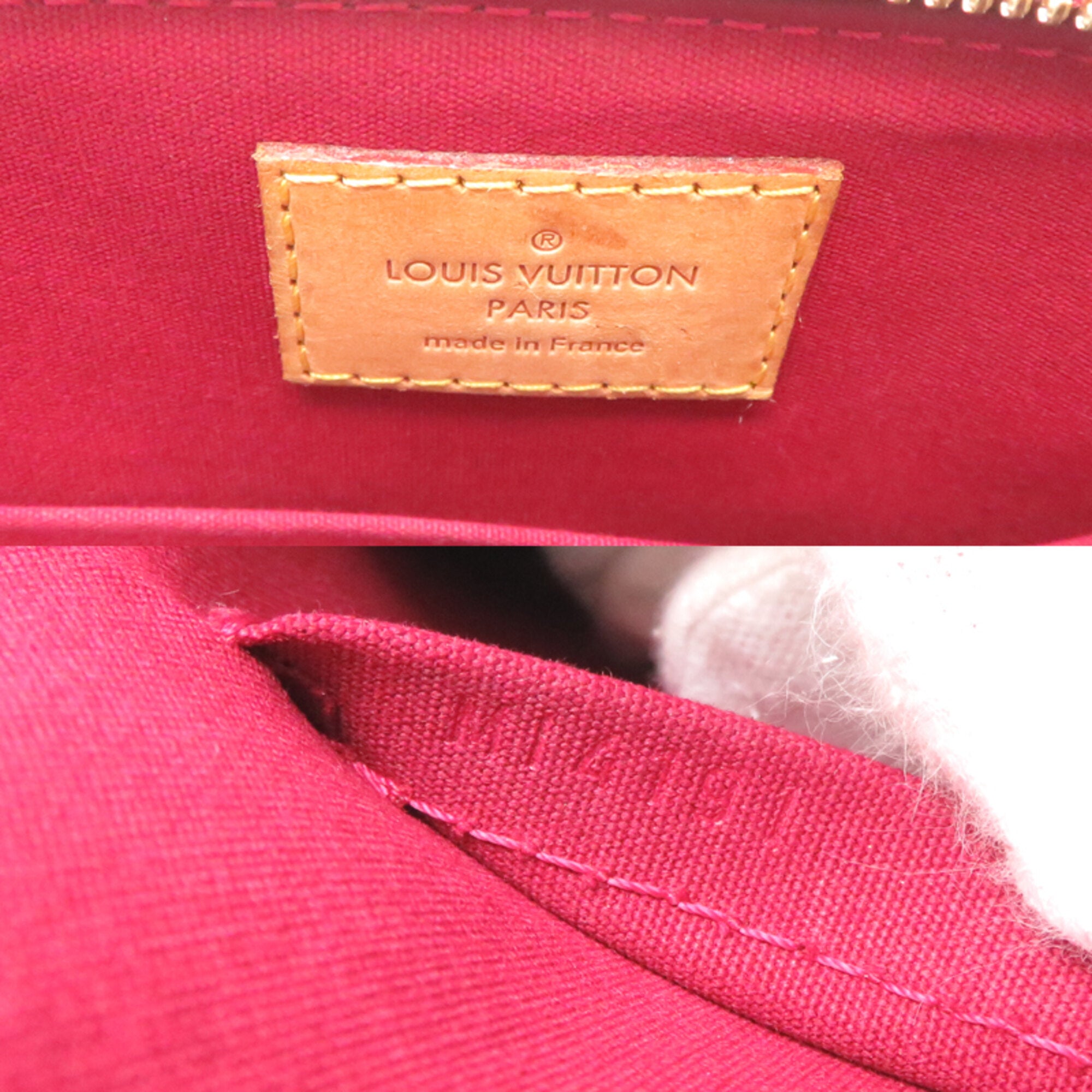 Louis Vuitton Pomme D'amour Vernis Handbag (Pre-Owned)