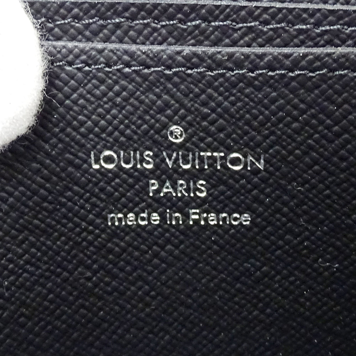 Louis Vuitton Ardoise Taiga Leather Coin Purse/Coin Case (Pre-Owned)