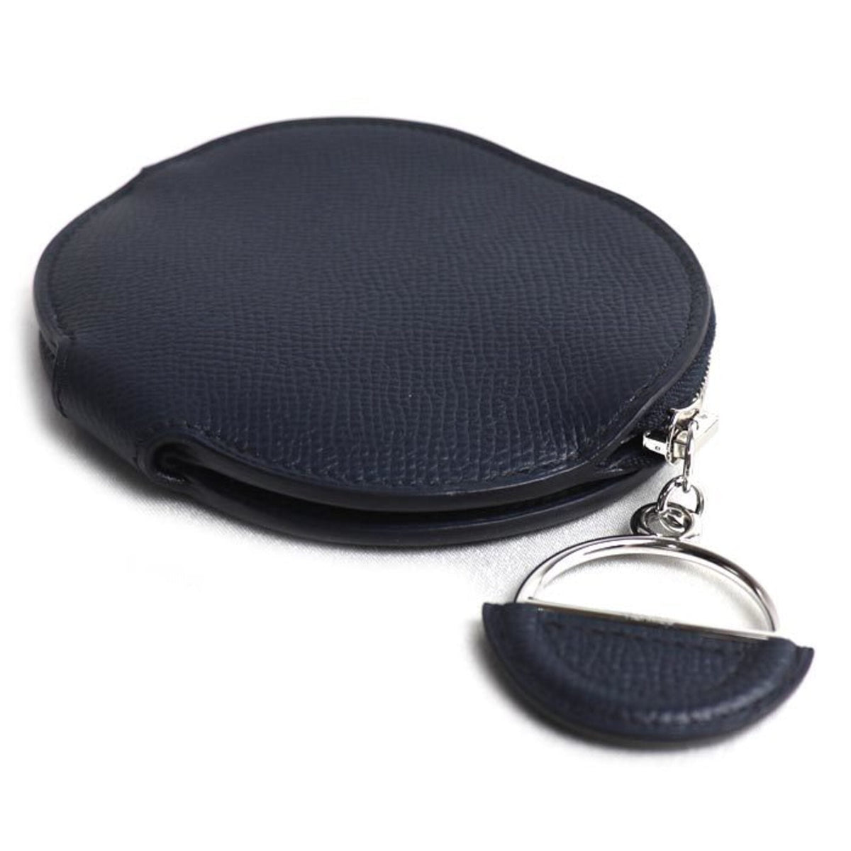 Hermes Blue Indigo Multi-Color Epsom Leather Coin Purse/Coin Case (Pre-Owned)