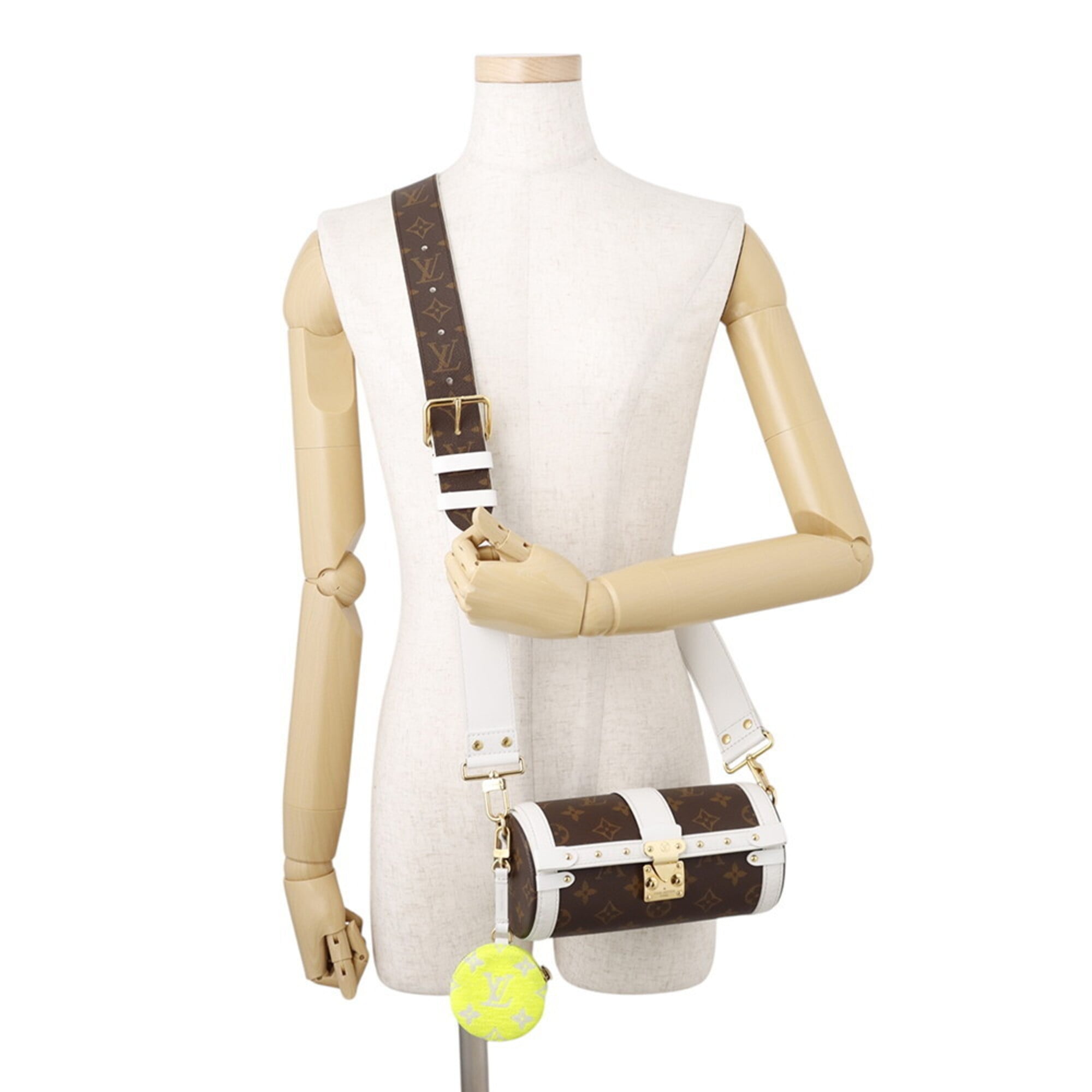 Louis Vuitton Monogram Brown Monogram Leather Handbag Shoulder Bag (Pre-Owned)