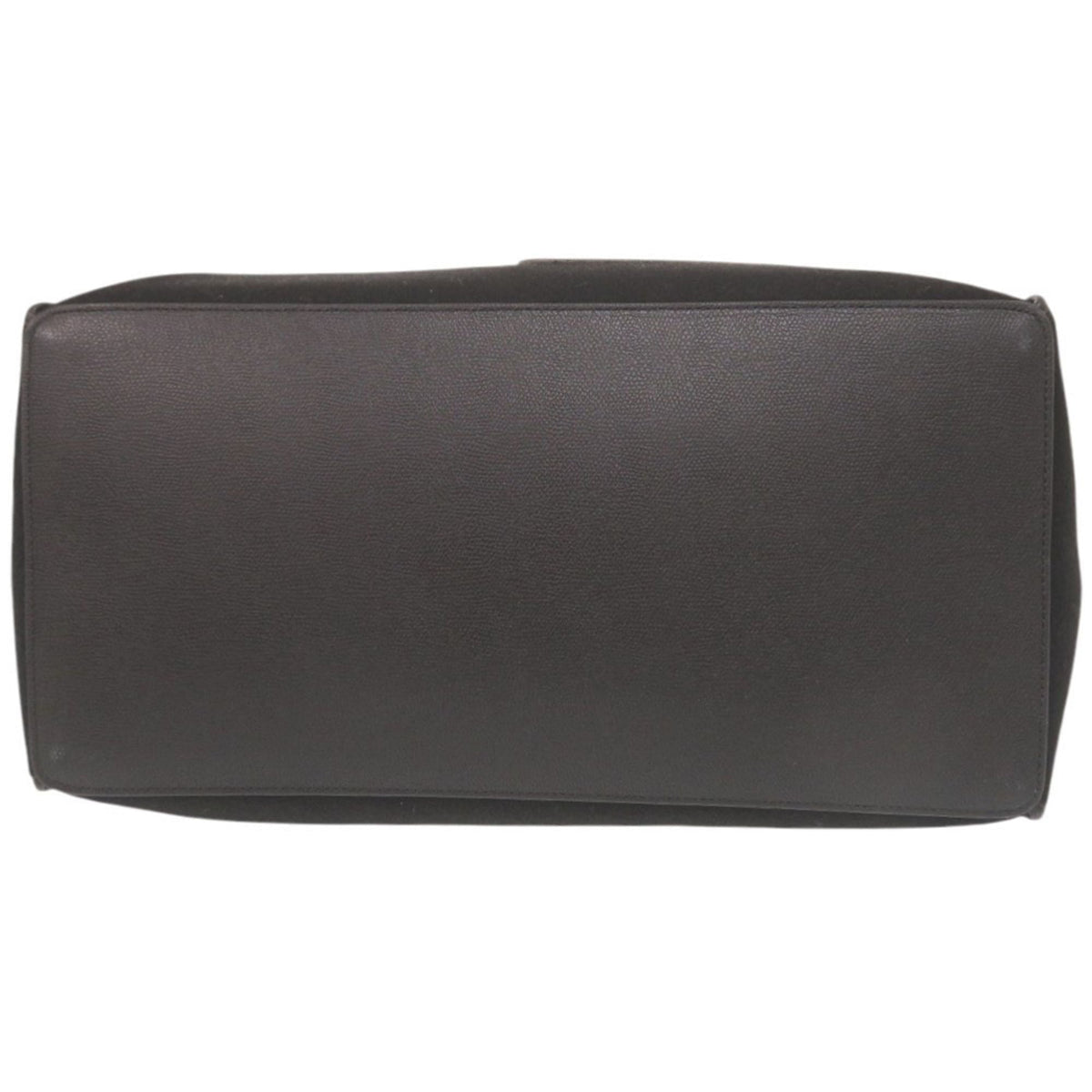Valextra Black Leather Tote Bag (Pre-Owned)