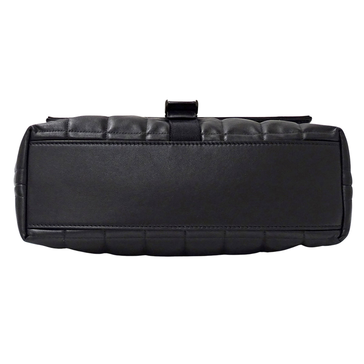 Dunhill Black Leather Handbag Shoulder Bag (Pre-Owned)