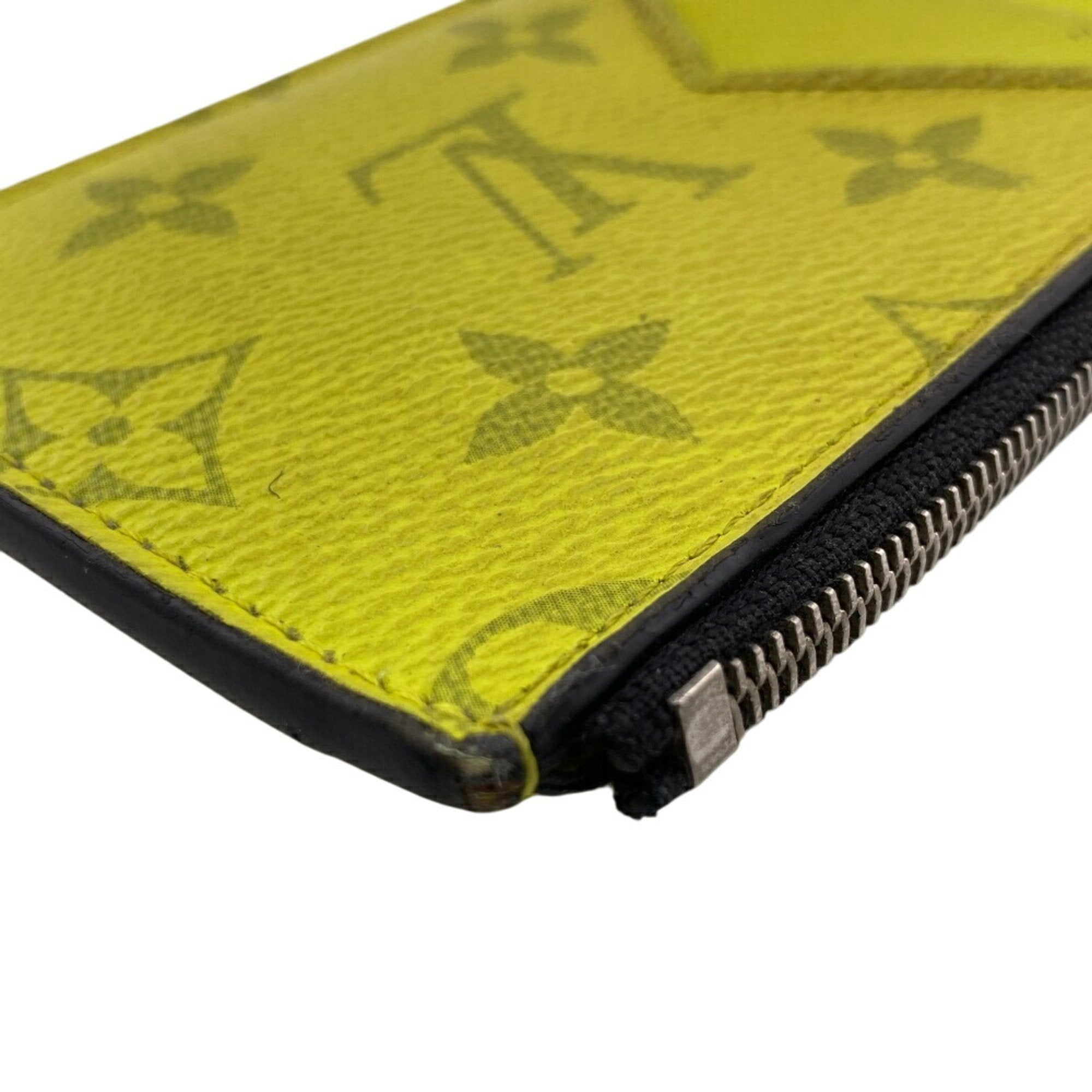 Louis Vuitton Yellow Taigarama Wallet (Bi-Fold) (Pre-Owned)