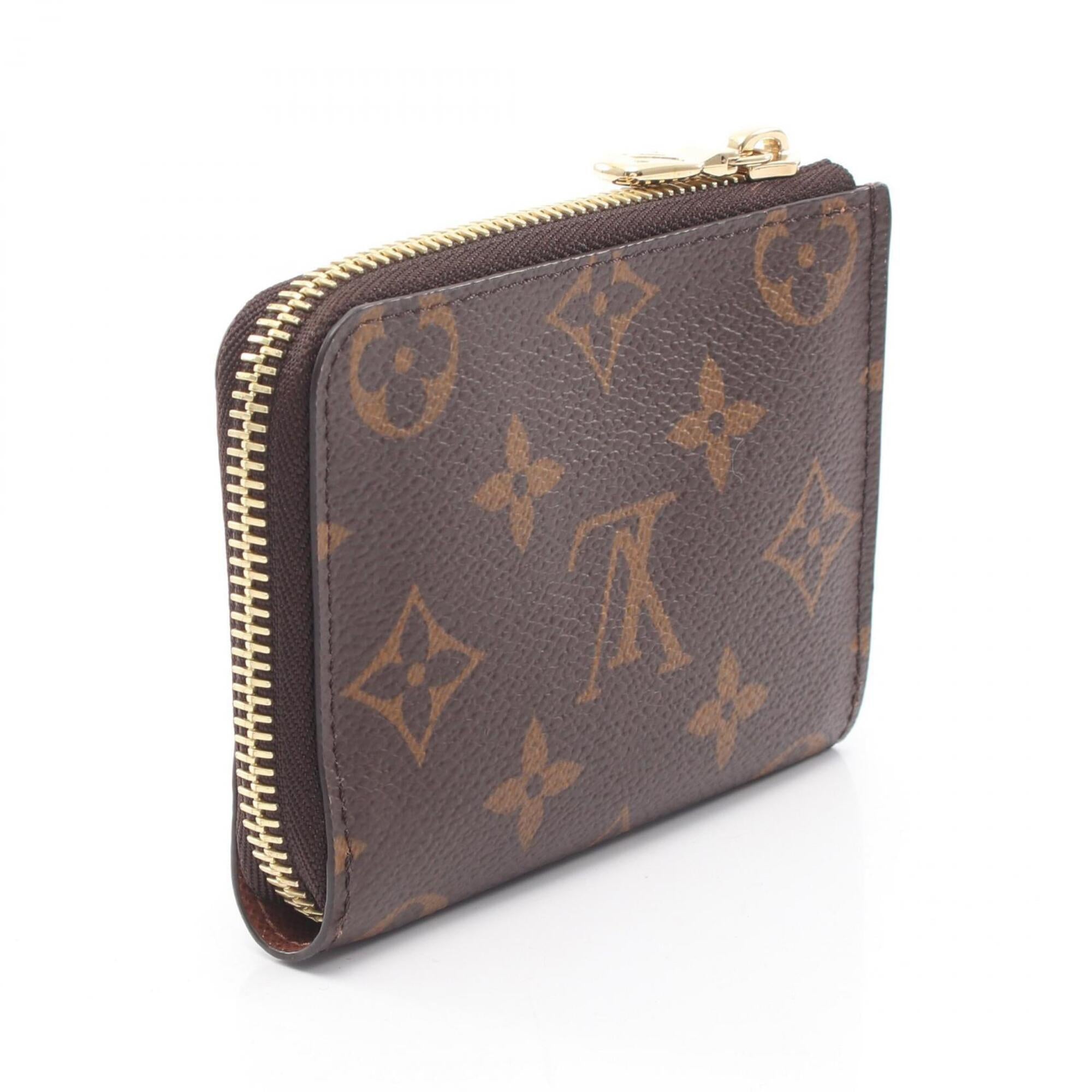 Louis Vuitton Brown Leather Pvc Coin Purse/Coin Case (Pre-Owned)