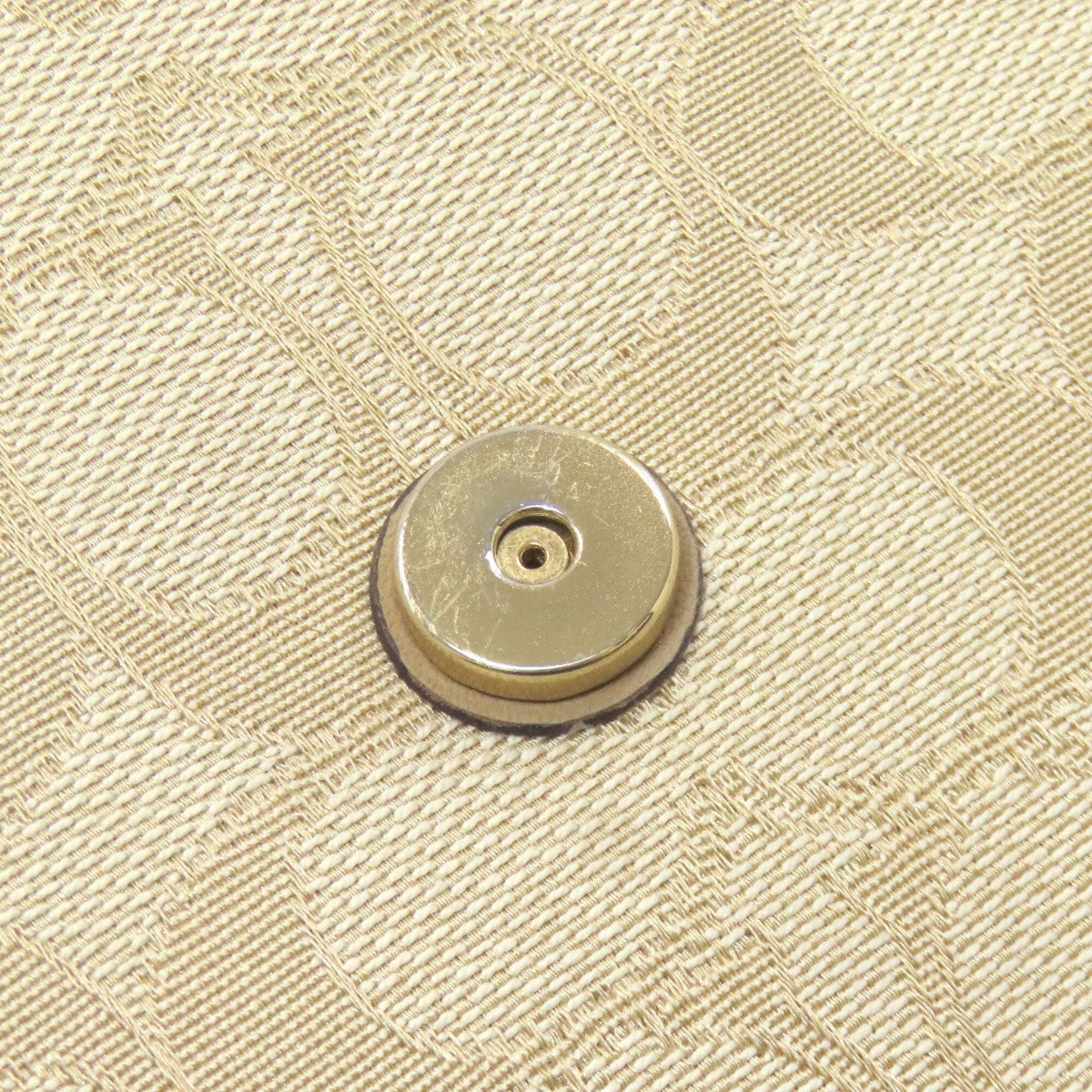 Coach Signature Beige White Canvas Leather Shoulder Bag (Pre-Owned)