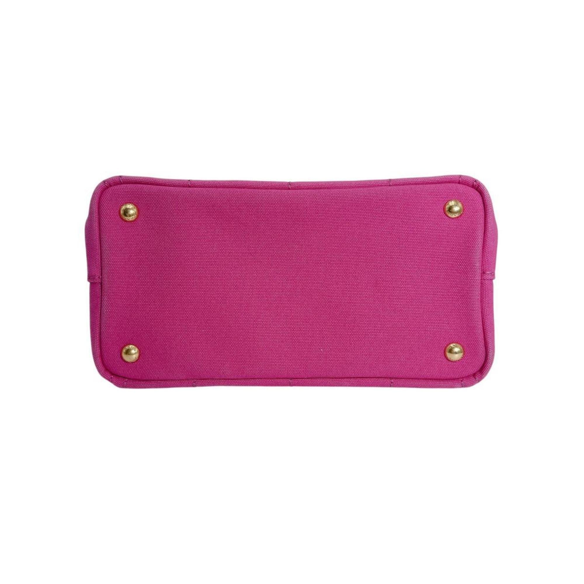Prada Pink Denim Tote Bag (Pre-Owned)