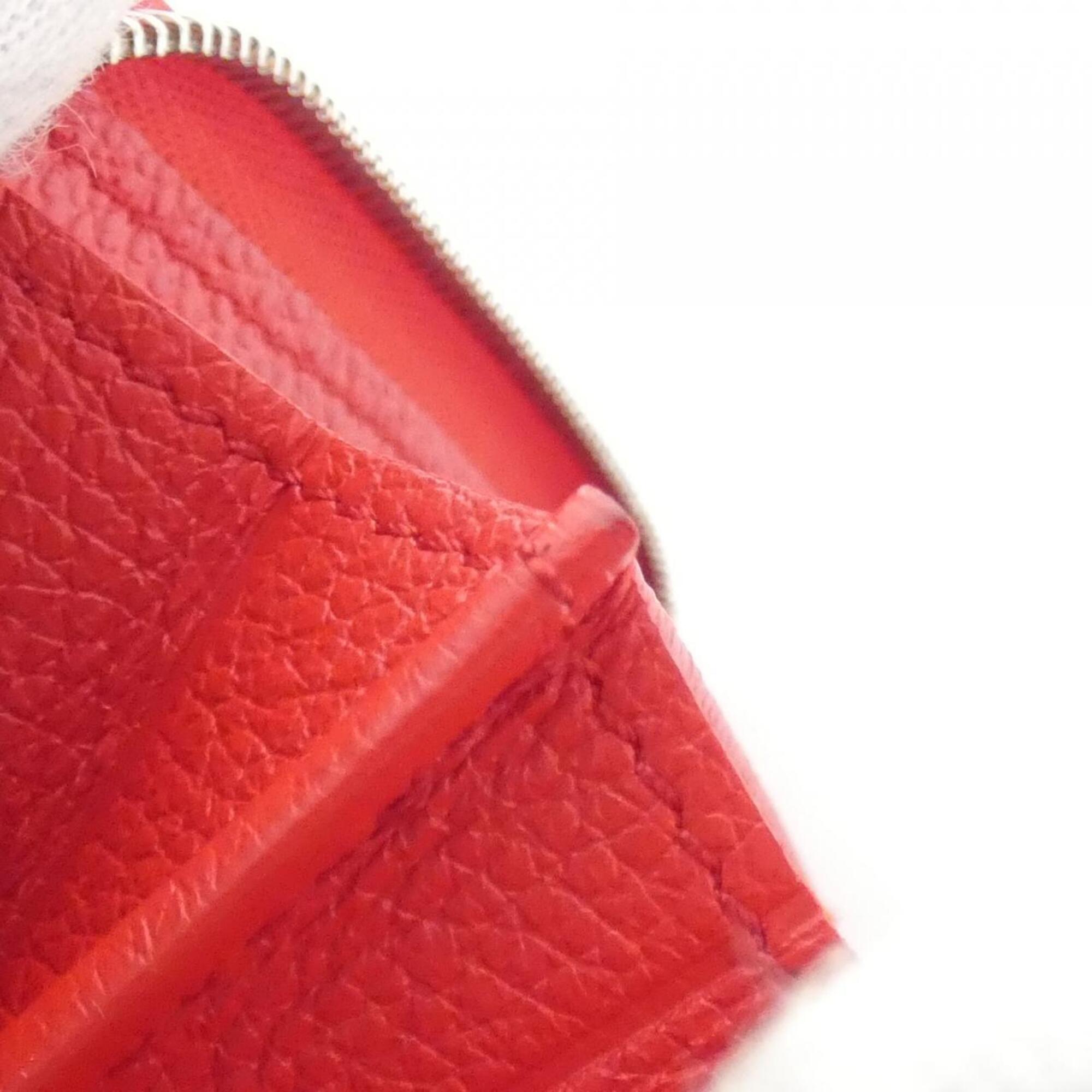 Louis Vuitton Rouge Leather Wallet (Bi-Fold) (Pre-Owned)