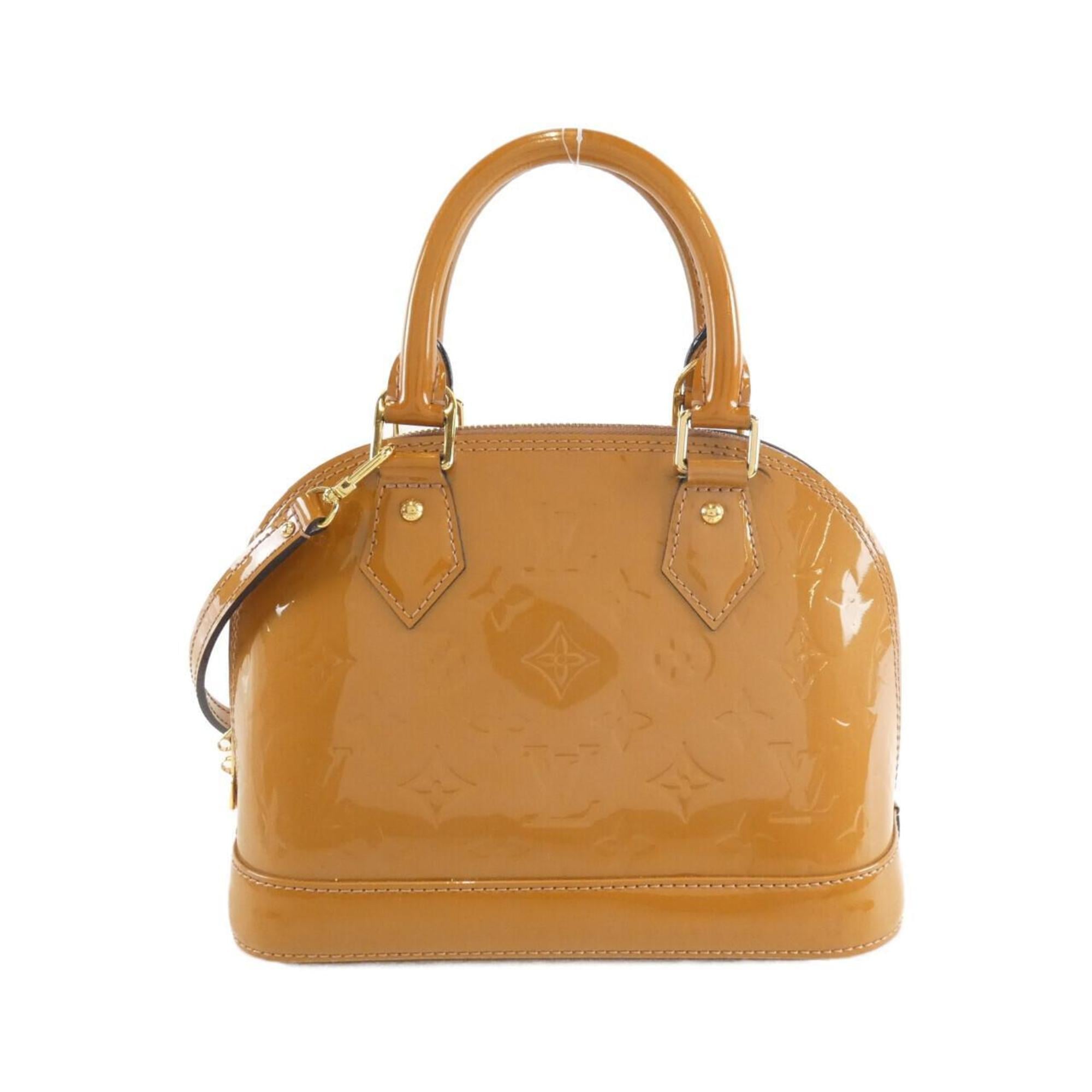 Louis Vuitton Beige Gold Leather Handbag (Pre-Owned)