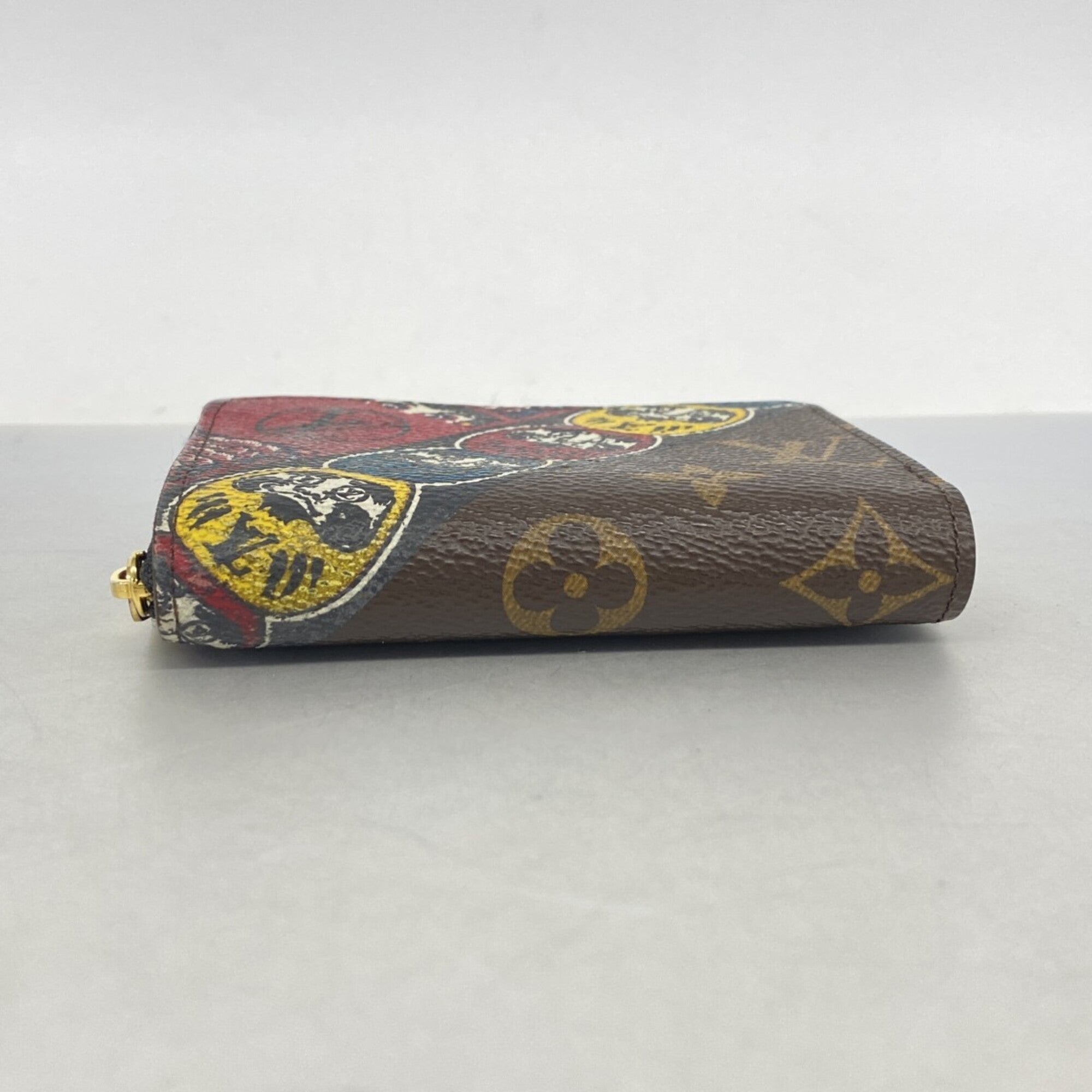 Louis Vuitton Brown Multi-Color Coin Purse/Coin Case (Pre-Owned)