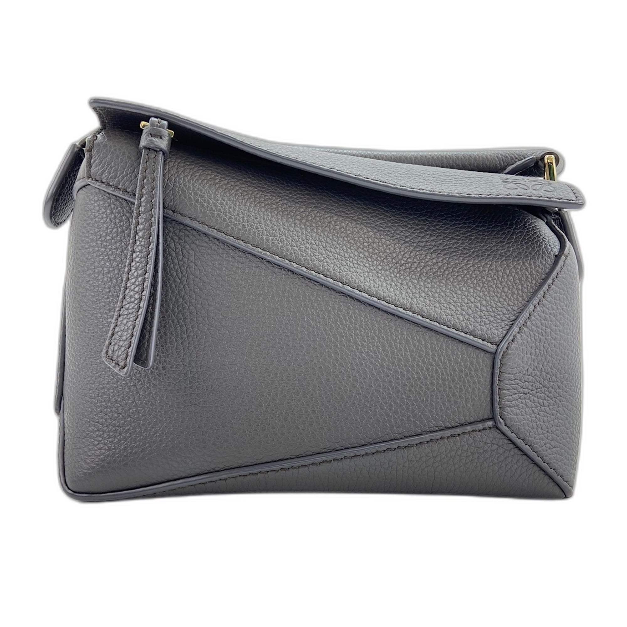Loewe Puzzle Brown Leather Handbag (Pre-Owned)