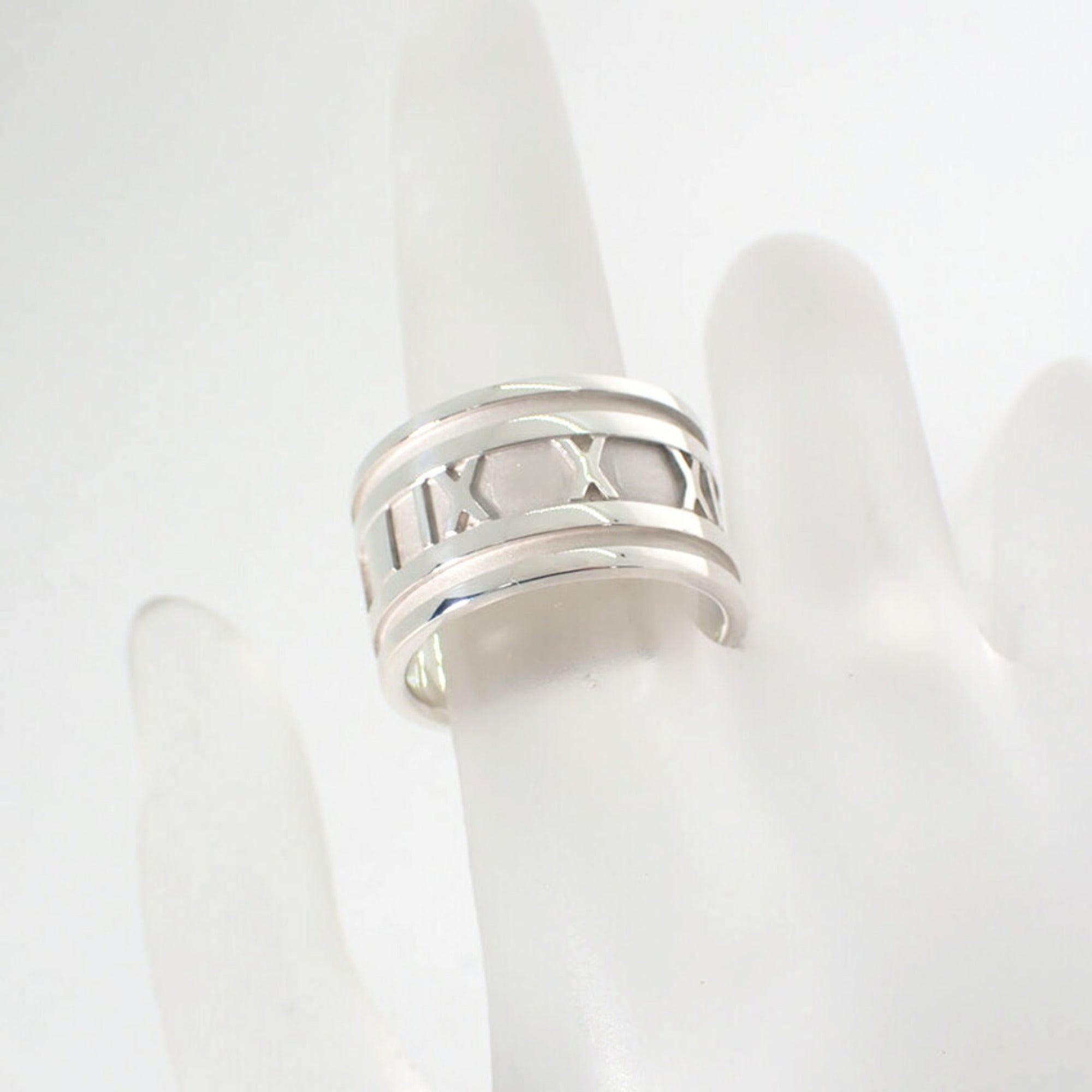 Tiffany Sterling Silver 925 Band Ring (Pre-Owned)