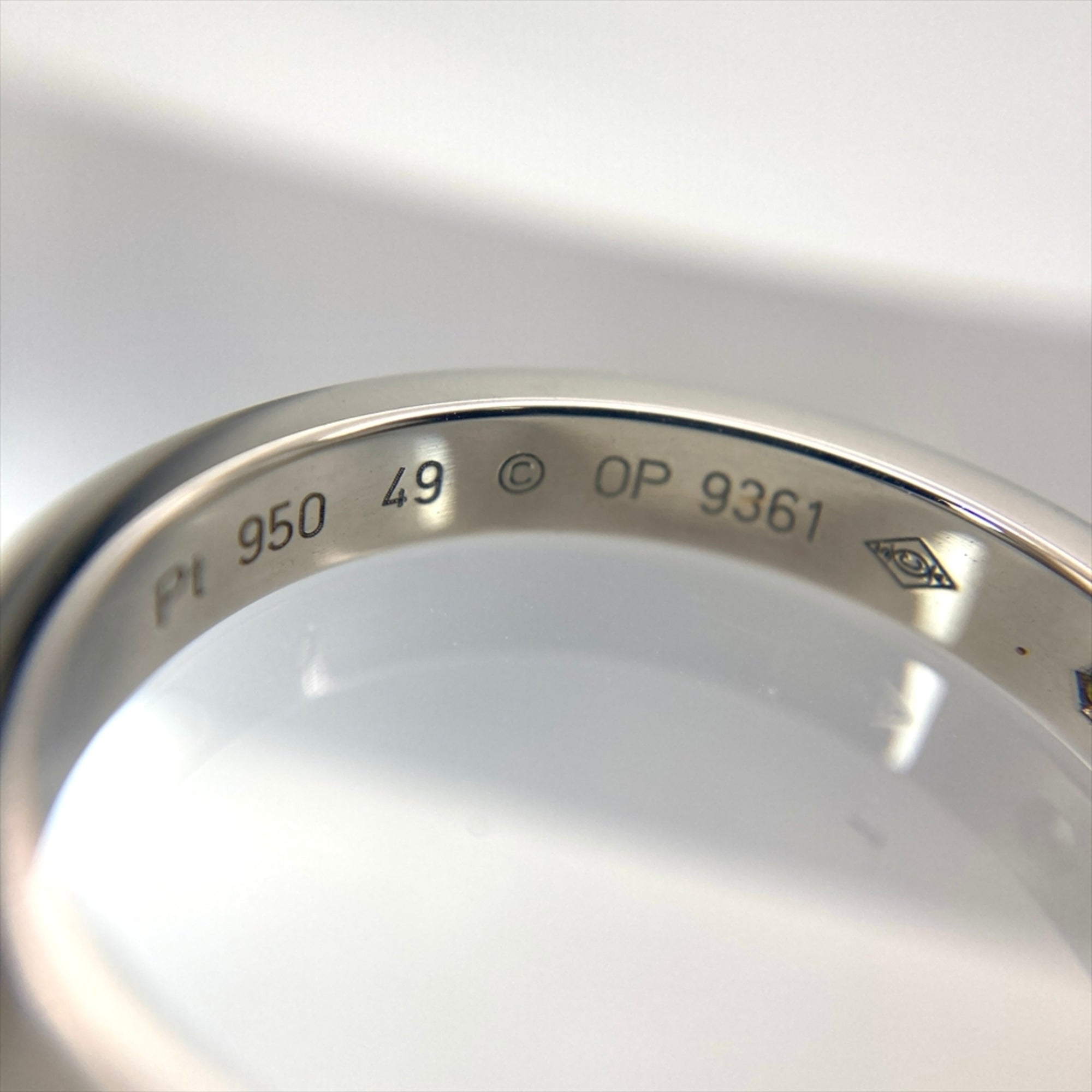 Cartier Platinum 950 Band Ring (Pre-Owned)
